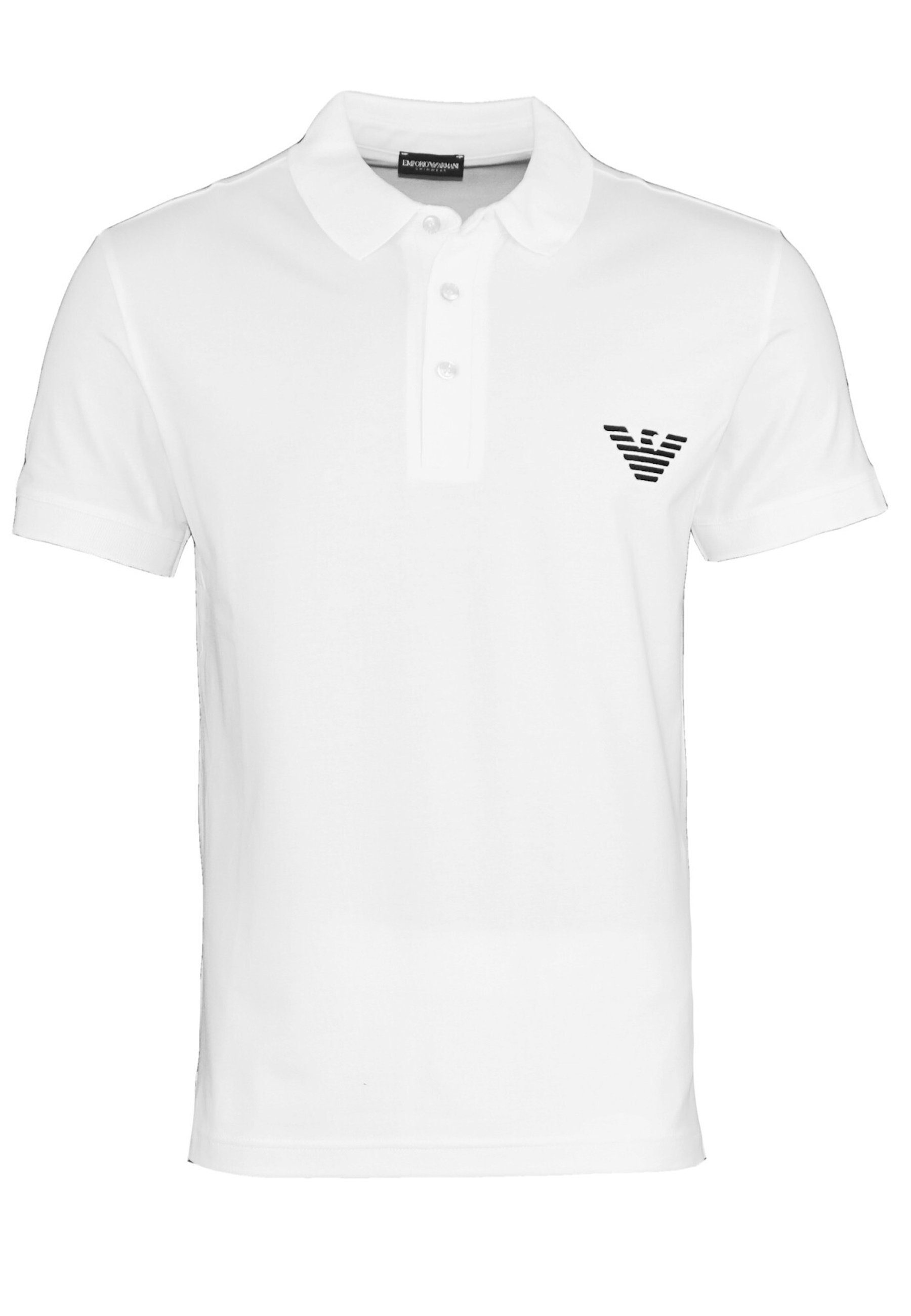 Emporio Armani Poloshirt Shirt Essential Poloshirt aus Baumwollstretch mit (1-tlg., 1)