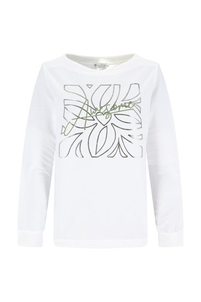 Hajo Sweatshirt 19985 mit platziertem Druck günstig online kaufen