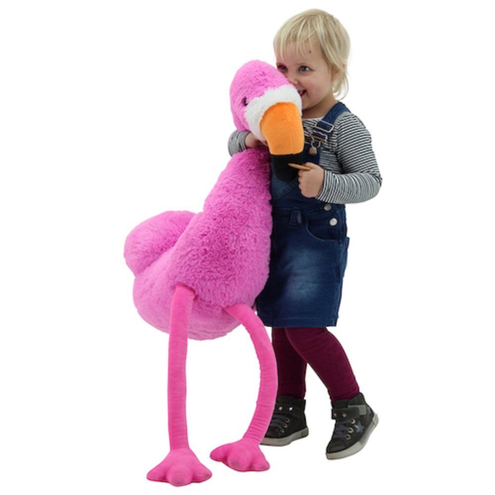 Sweety-Toys Kuscheltier Sweety Toys 10974 Kuscheltier Flamingo rosa 100 cm Plüschtier Stofftier