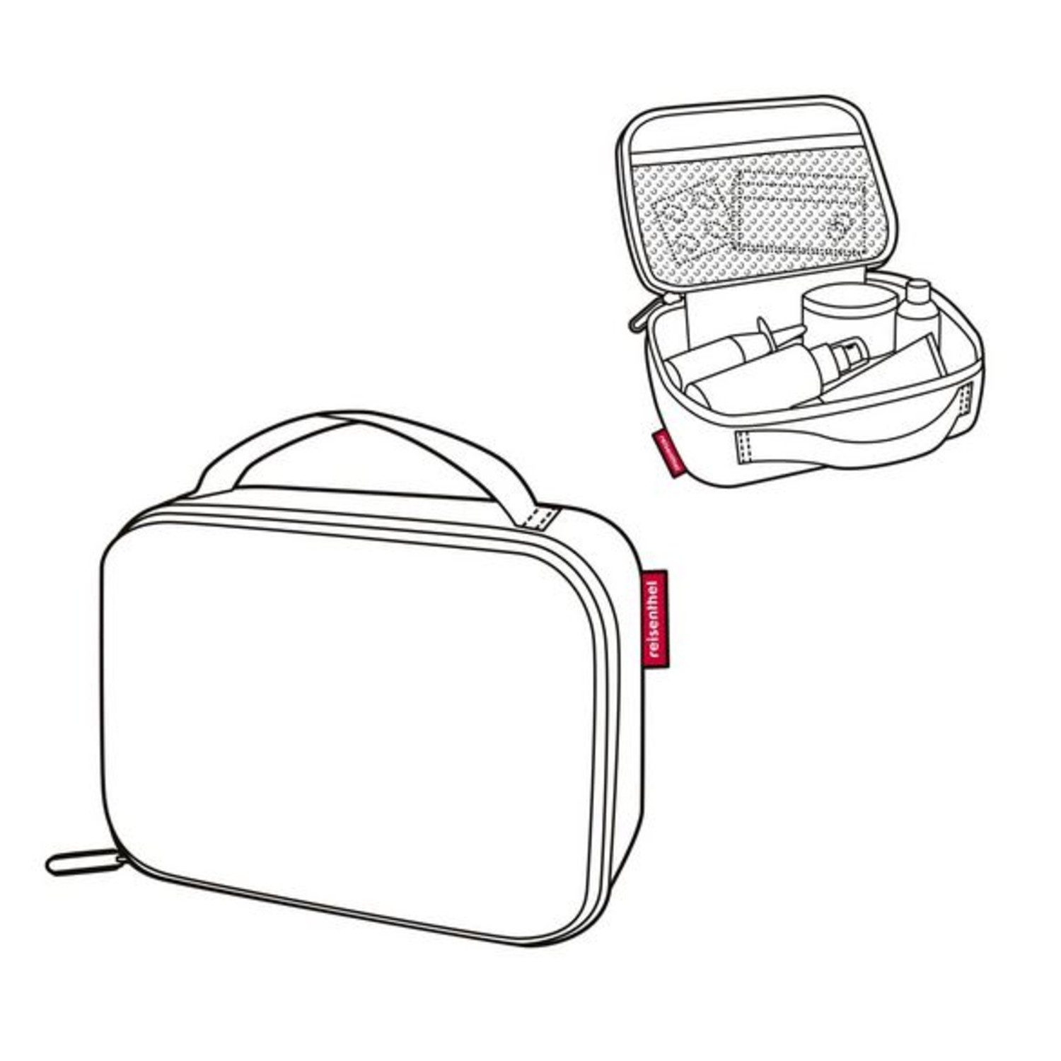 REISENTHEL® Kosmetiktasche Thermocase twist silver