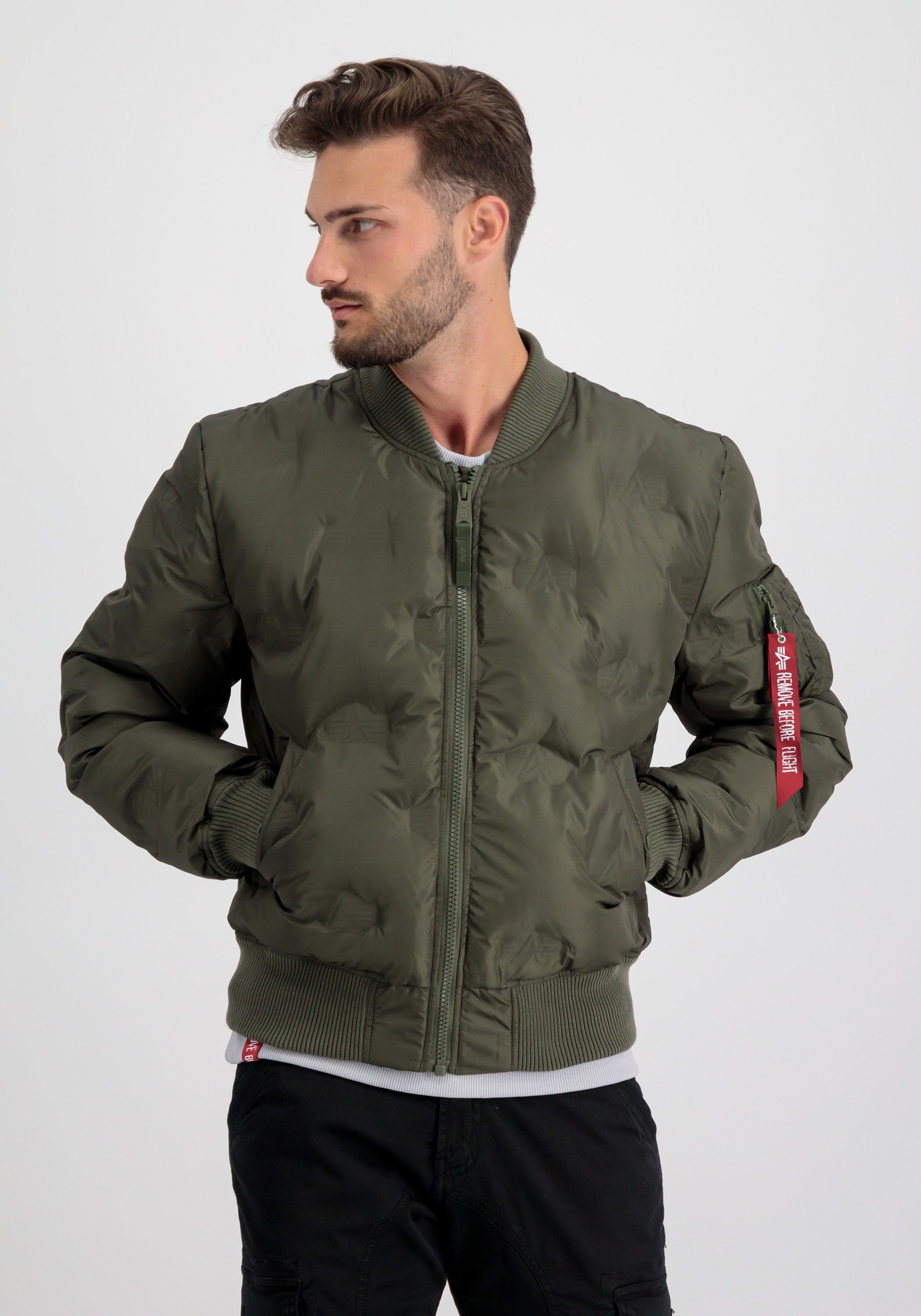 Alpha Industries Winterjacke MA-1 Emb. Logo Puffer