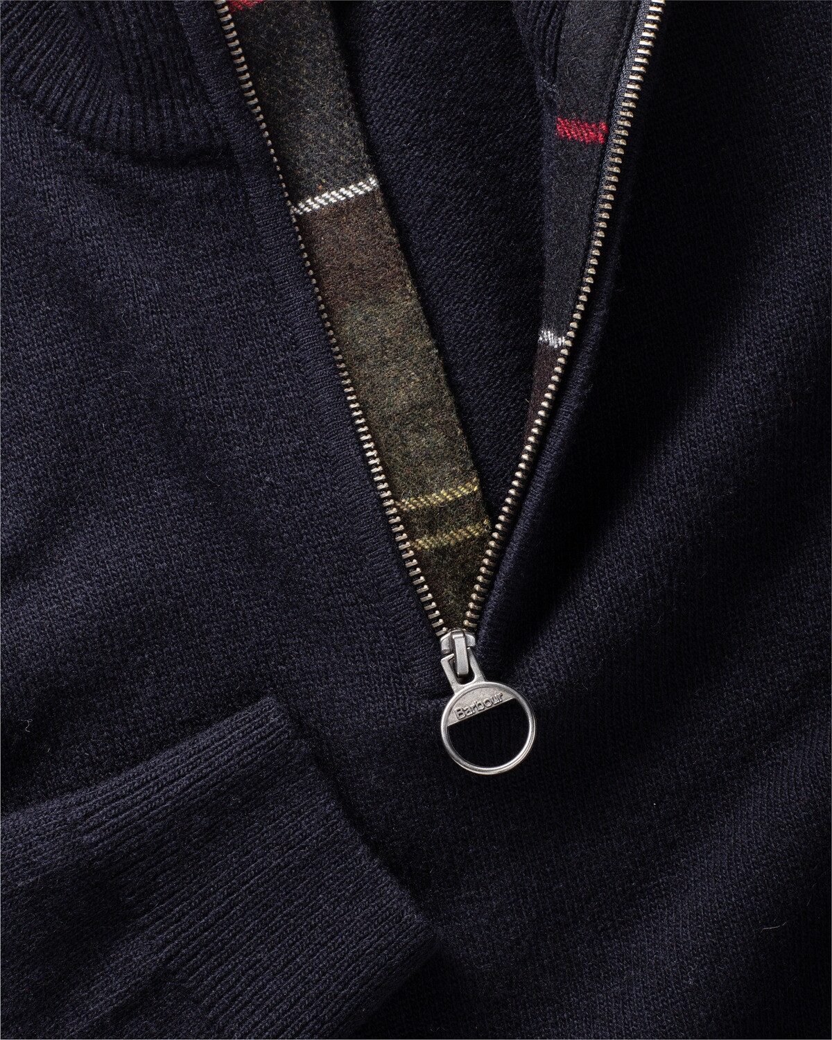 Barbour Strickpullover Troyer Holden