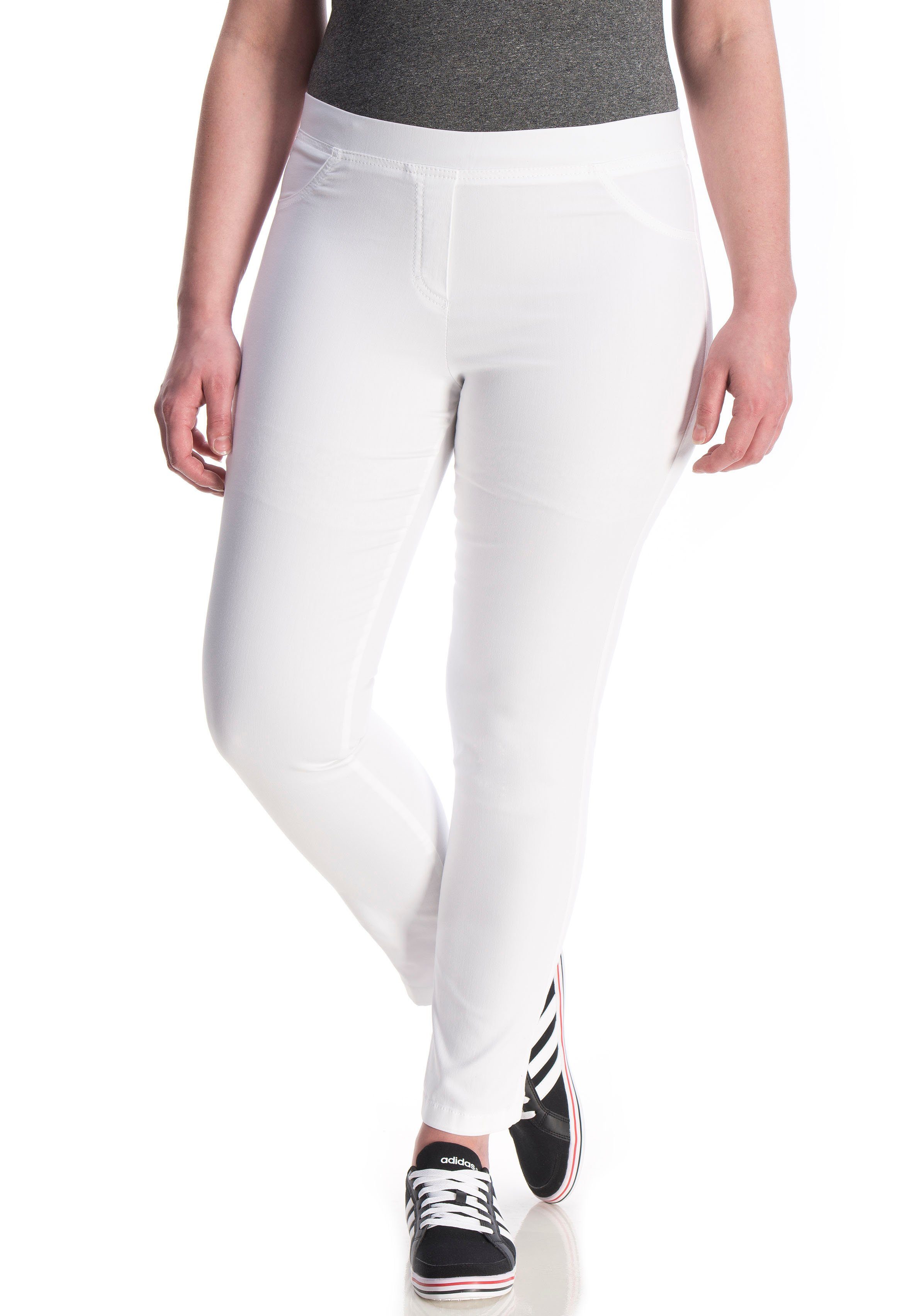 KjBRAND Jeansjeggings JENNY angenehm weiche Quer-Stretch Qualiät