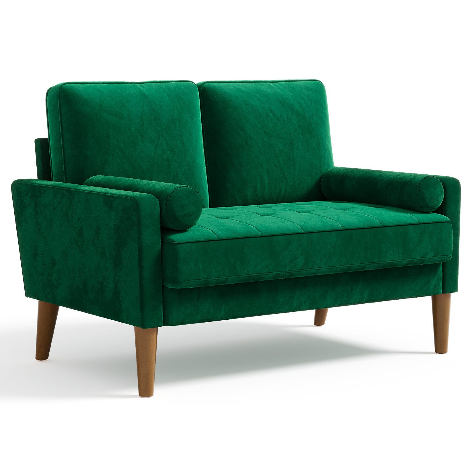 ToteBox 2-Sitzer 121CM Kleine Samt Sofa günstig online kaufen