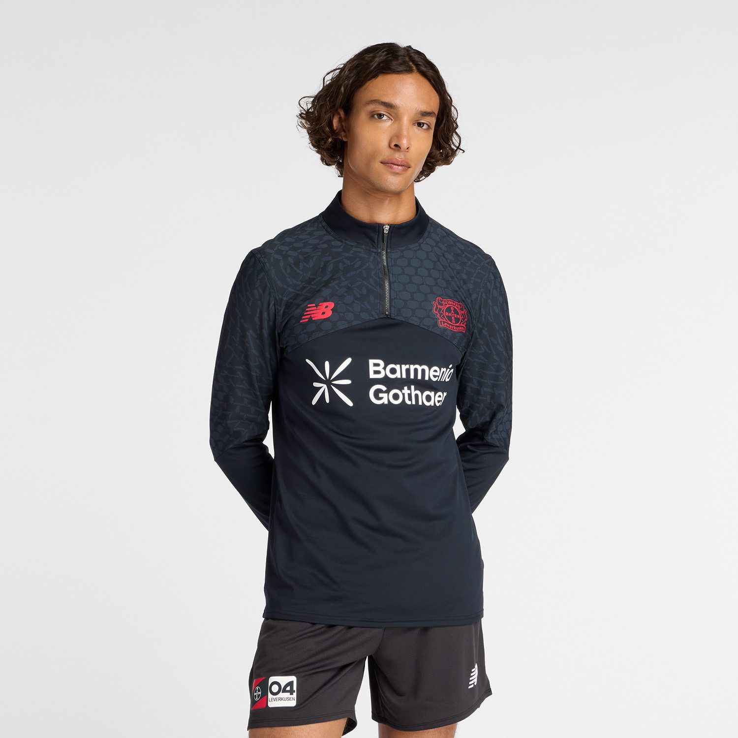 New Balance Trainingsshirt BAYER 04 LEVERKUSEN MIDLAYER günstig online kaufen