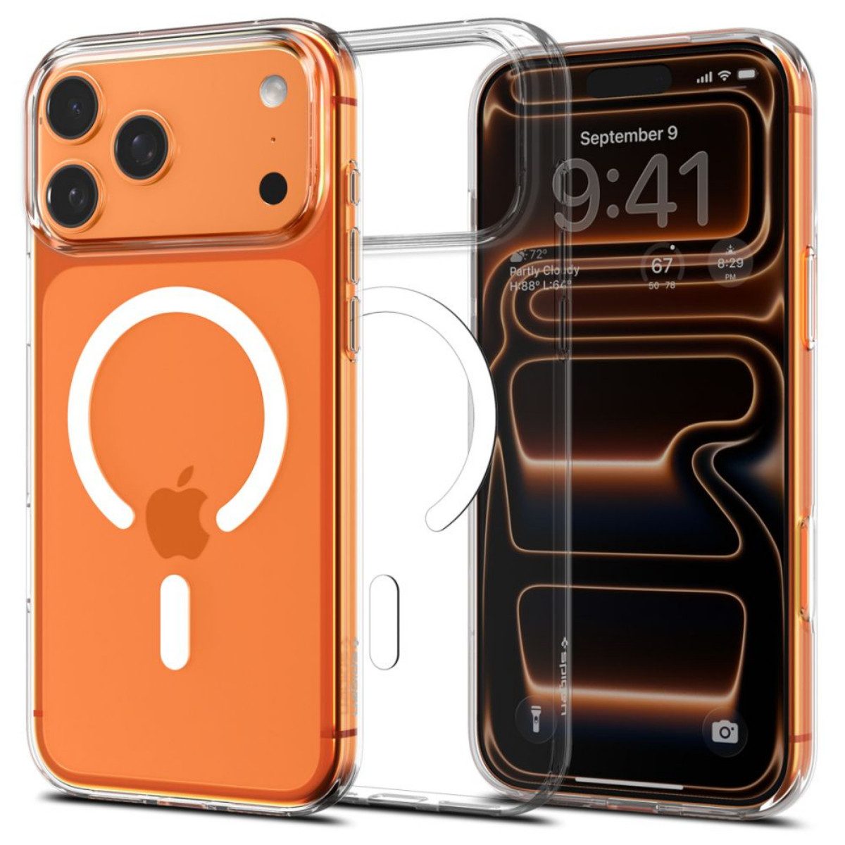 Spigen Handyhülle Liquid Crystal mit Magnetfunktion Kompatibel mit iPhone 17 Pro Max 6,9, Case mit integrierter Magnetfunktion und schlankem Design