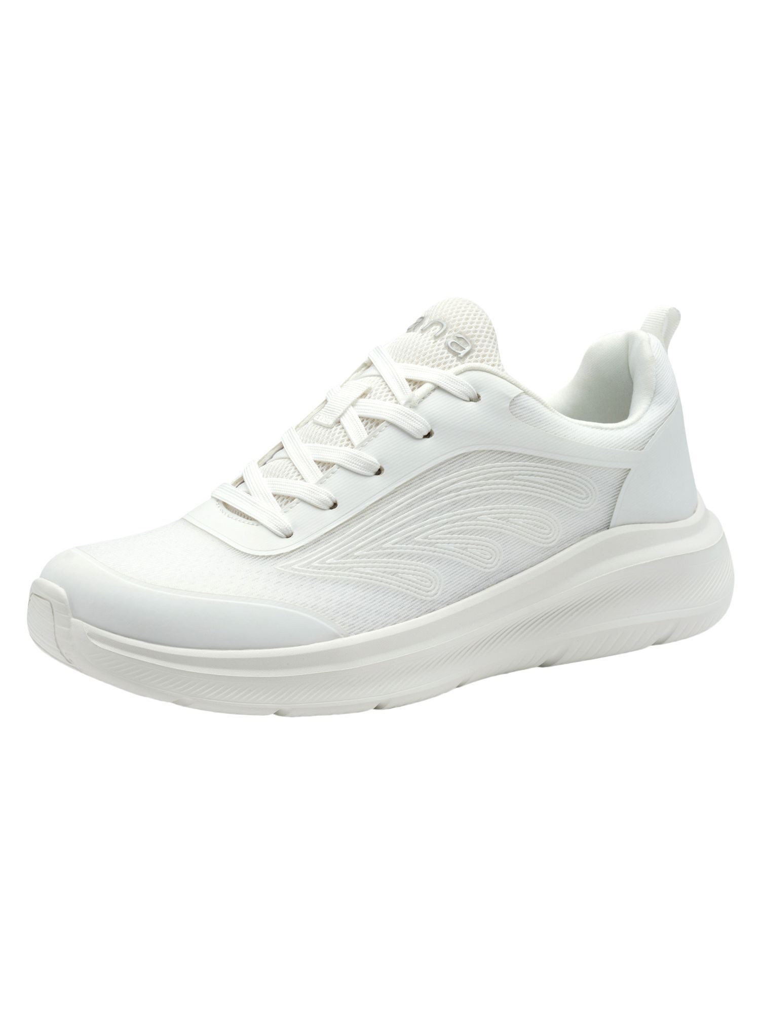 Jana Removable Sock, Vegan mit Schnürsenkel kein Absatz Sneaker Removable Sock