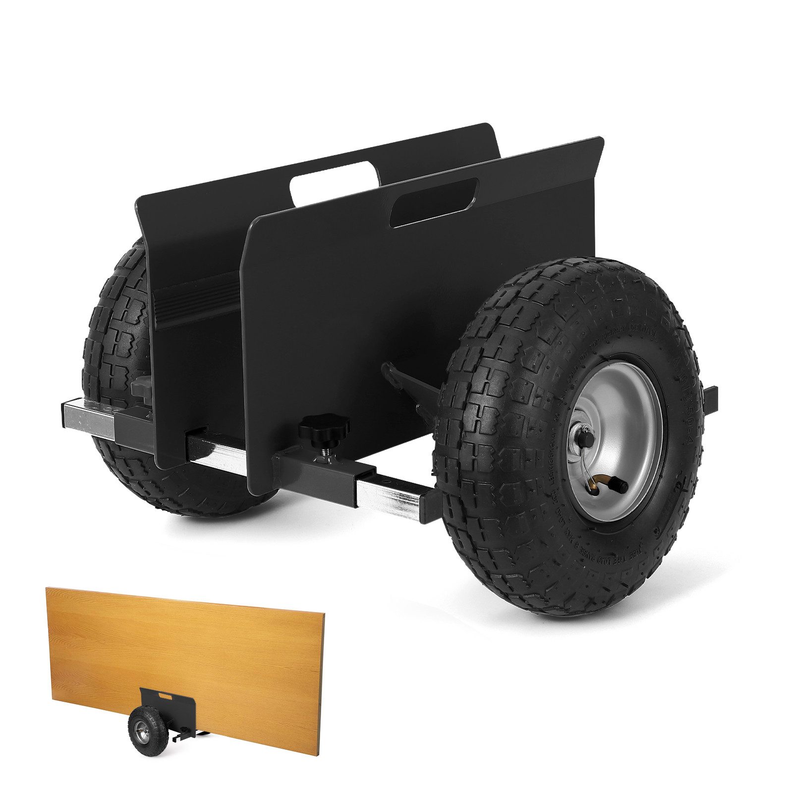 GarveeMore Transportwagen, (Packung, Verstellbarer Trockenbauplatten-Transporter), 600 Pfund Tragkraft