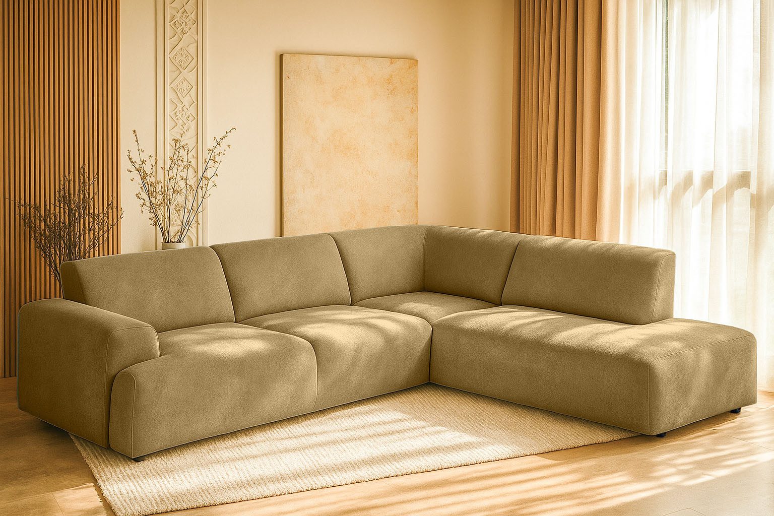 Ecksofa Linkka, Breite 282 cm