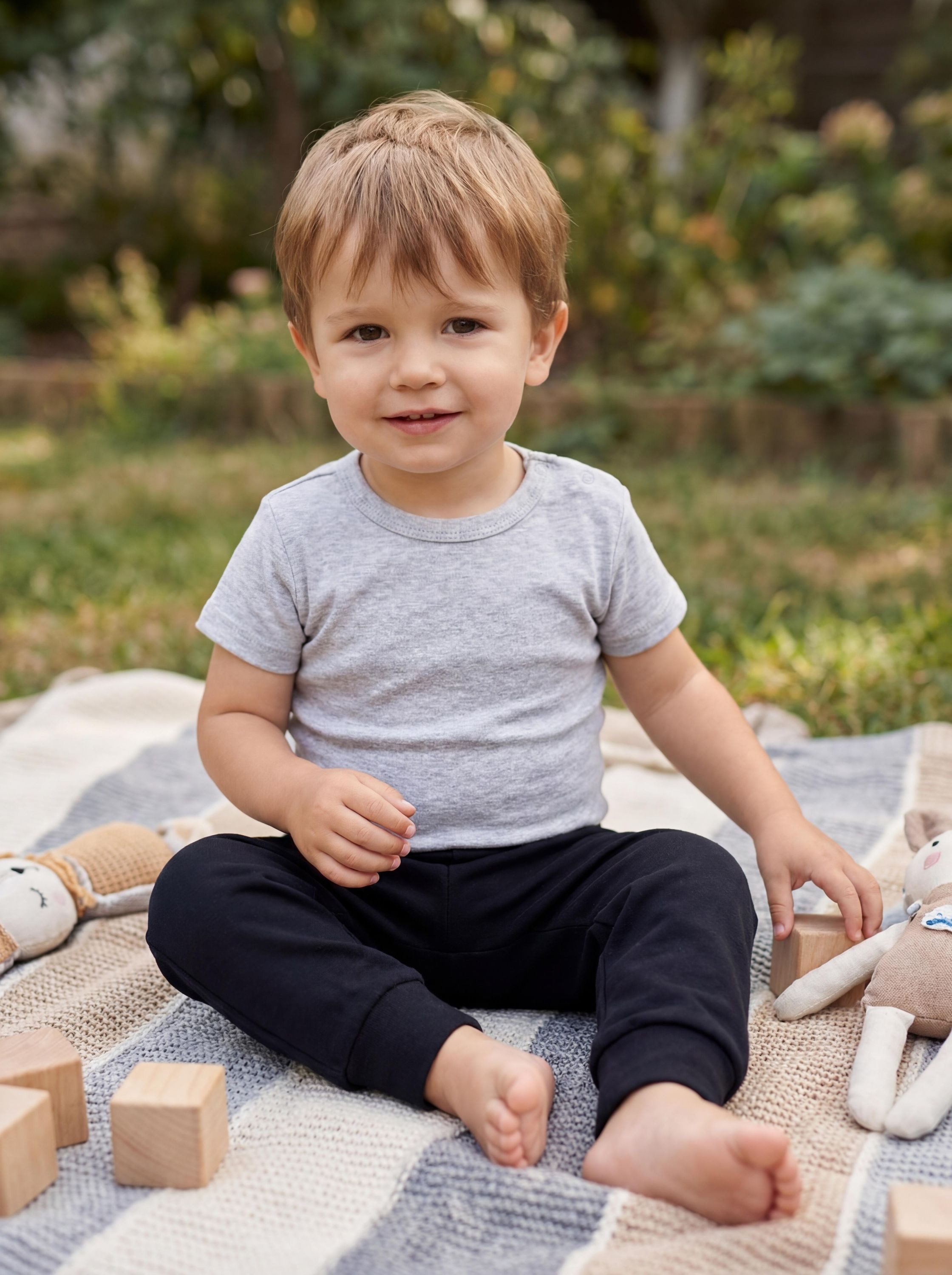 TupTam Kurzarmbody TupTam Jungen Baby Body Kurzarm in Unifarben - 5er Pack