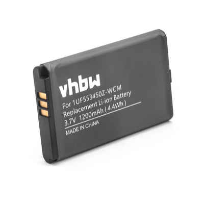 vhbw passend für Wacom PTH-450-DE, PTH-450-EN, PTH-450-ES, PTH-450-FR, Tablet-Akku 1200 mAh