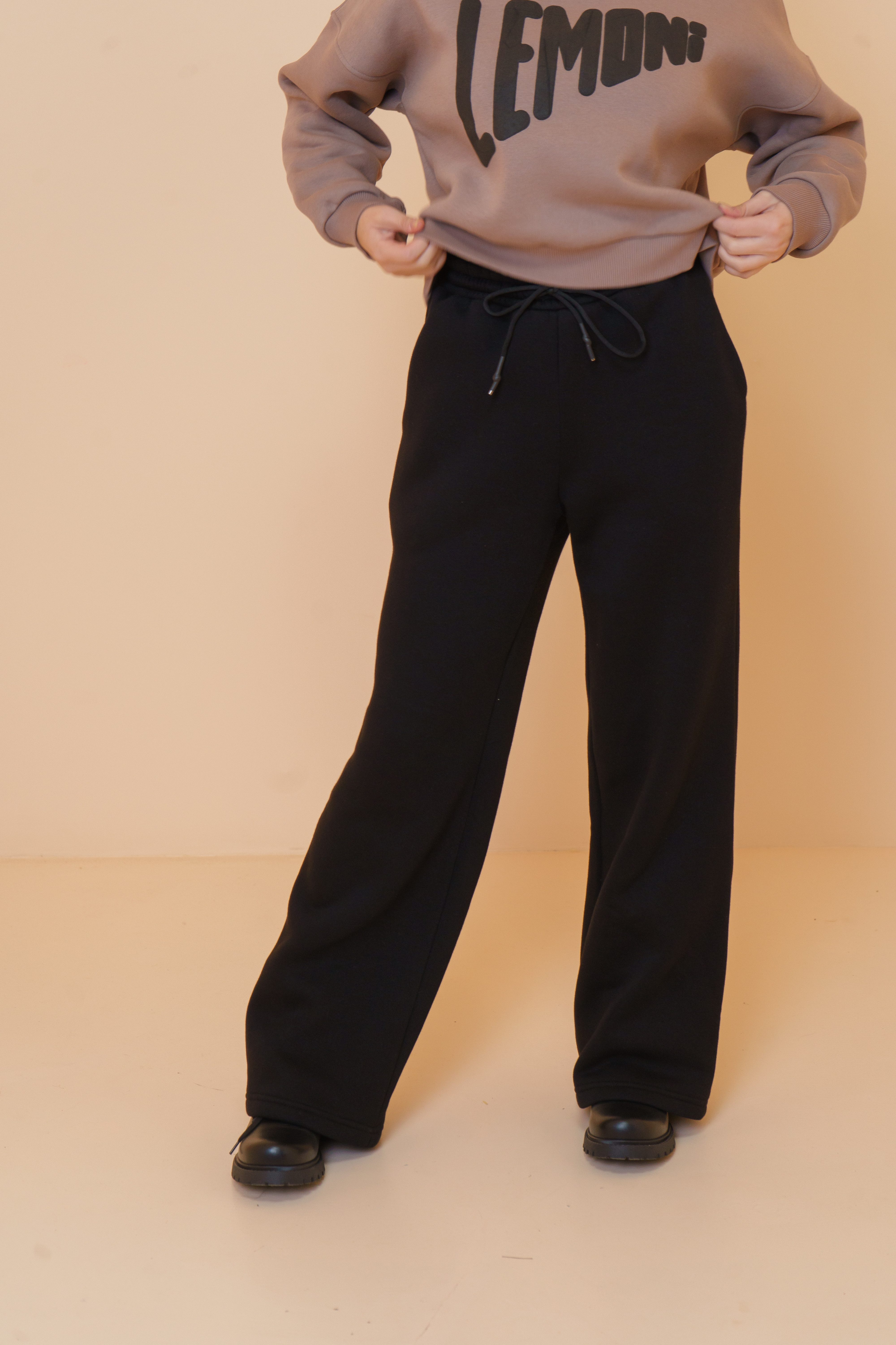 LEMONI Fleecehose Hose Fleece gerade Form günstig online kaufen