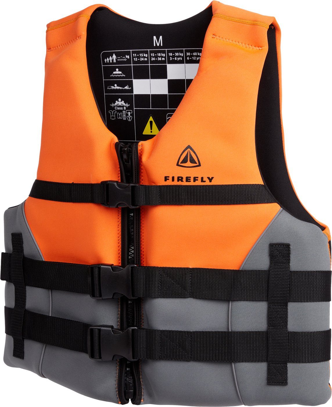 FIREFLY Schwimmweste Ux.-Schutzweste Swim Vest ADULT MELANGE/BLACK