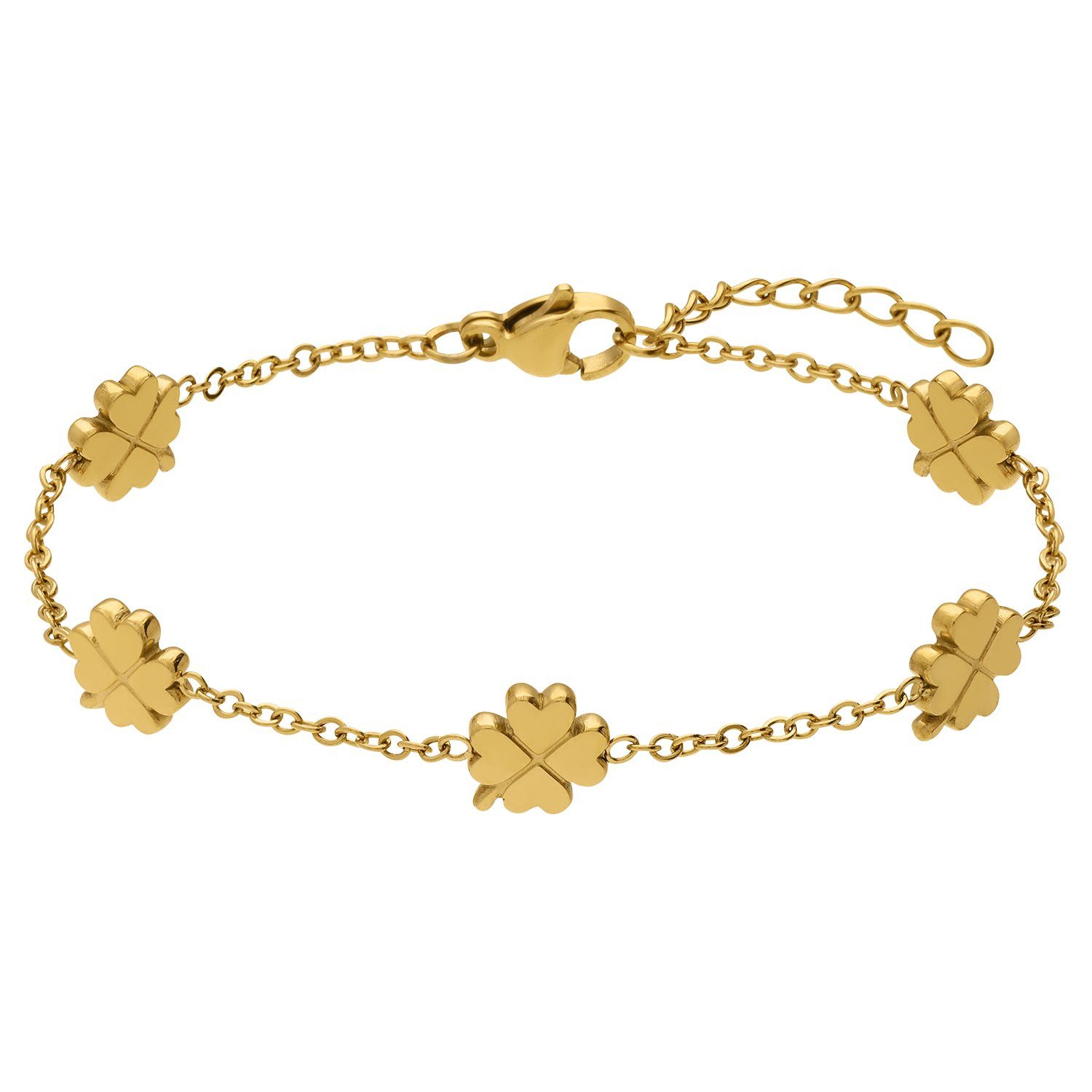 LUCARDI Armband Armband - Stahl - Gold - Damen