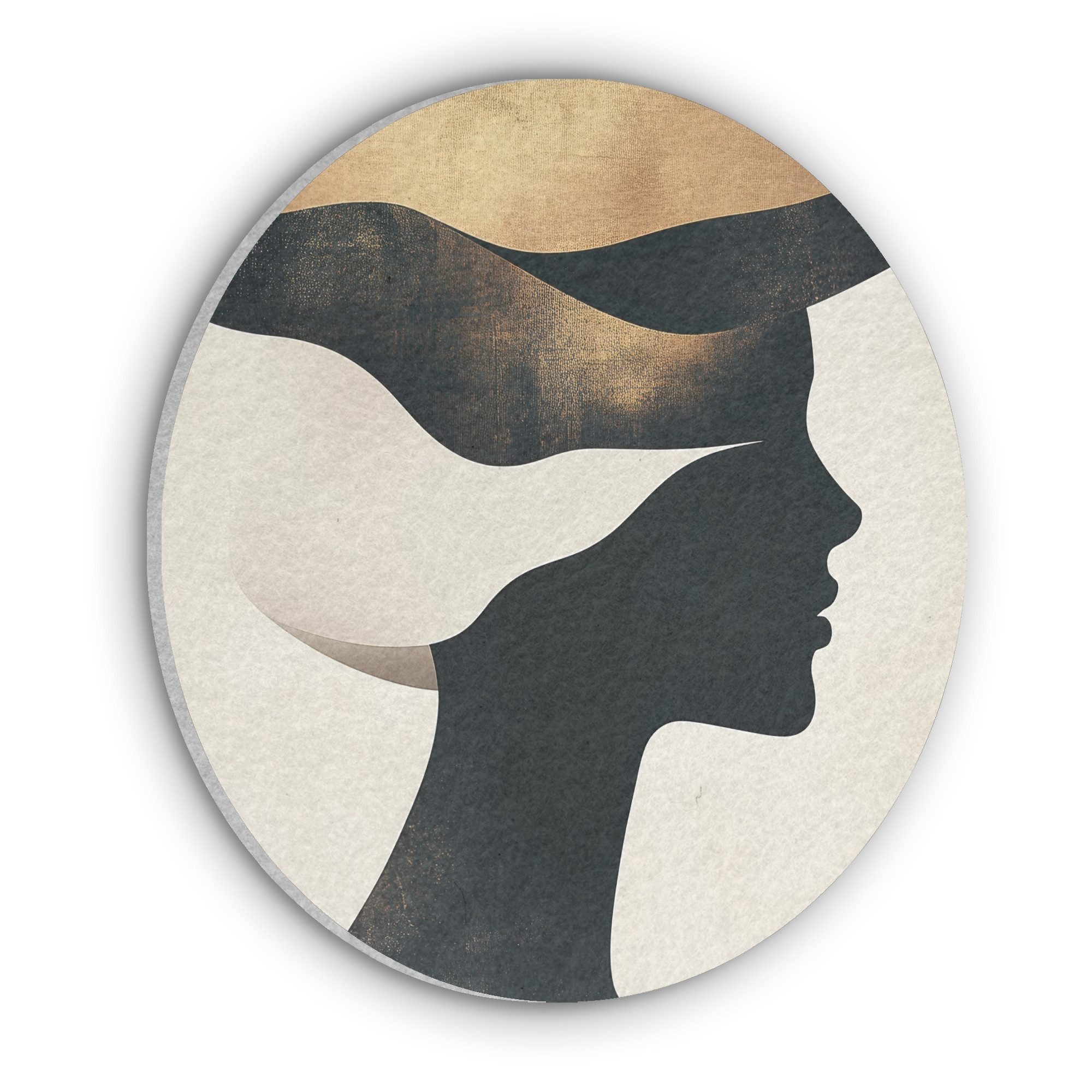 MuchoWow Gemälde Frau - Wellen - günstig online kaufen