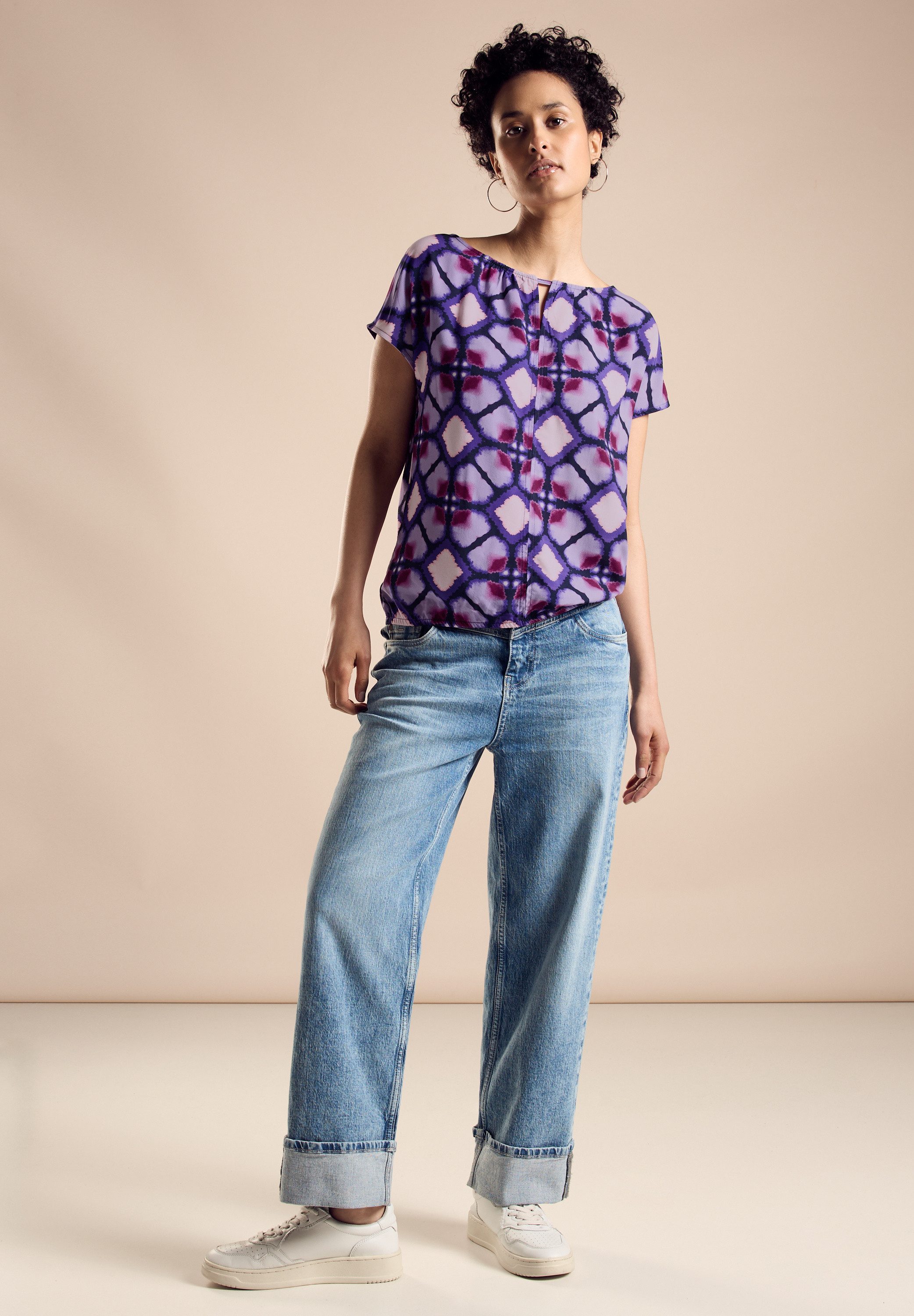 STREET ONE Shirttop mit All-Over Print