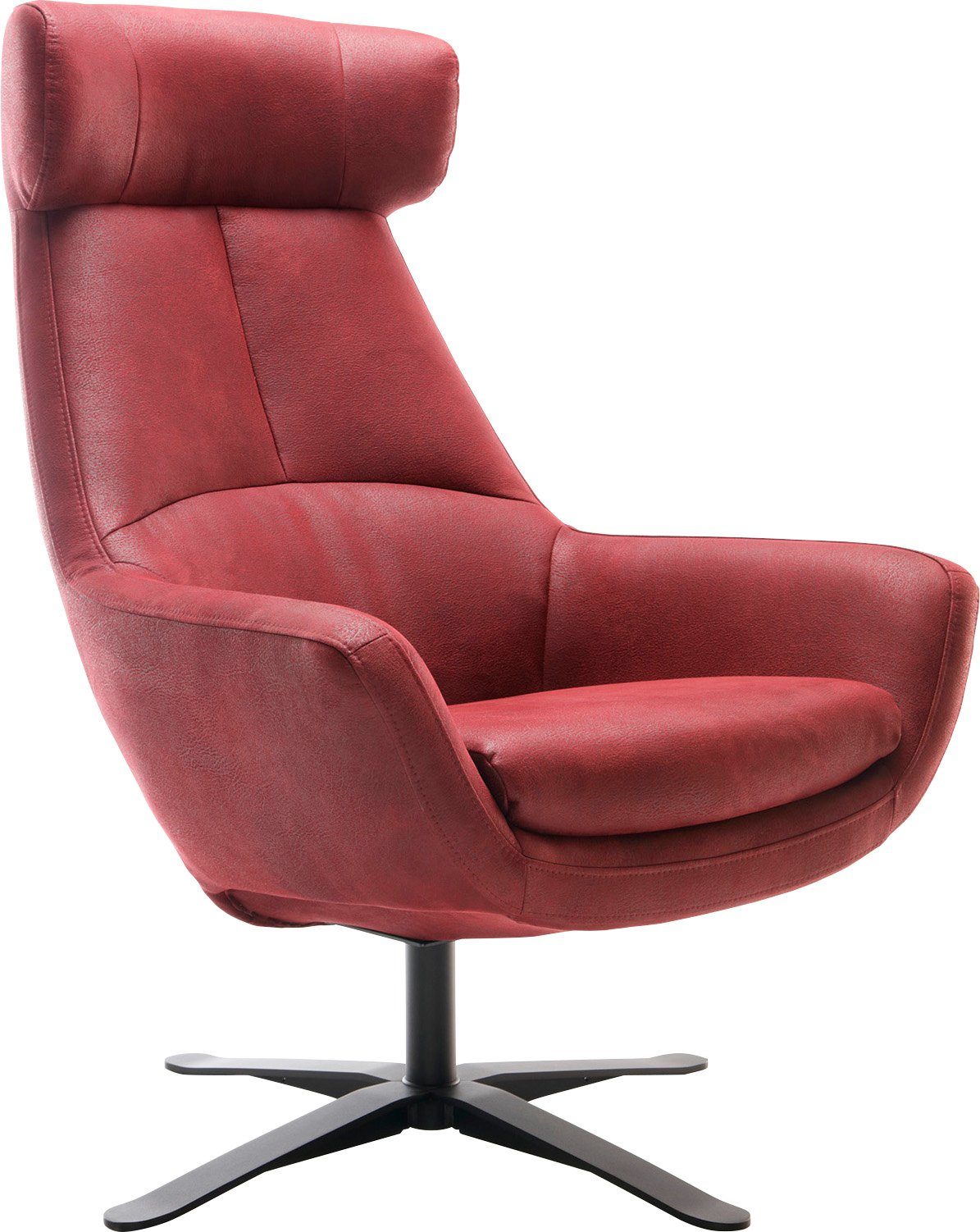 BETYPE Drehsessel Be Organic High Back, Loungesessel, Hochlehnsessel, in elegantem Design mit Drehfunktion