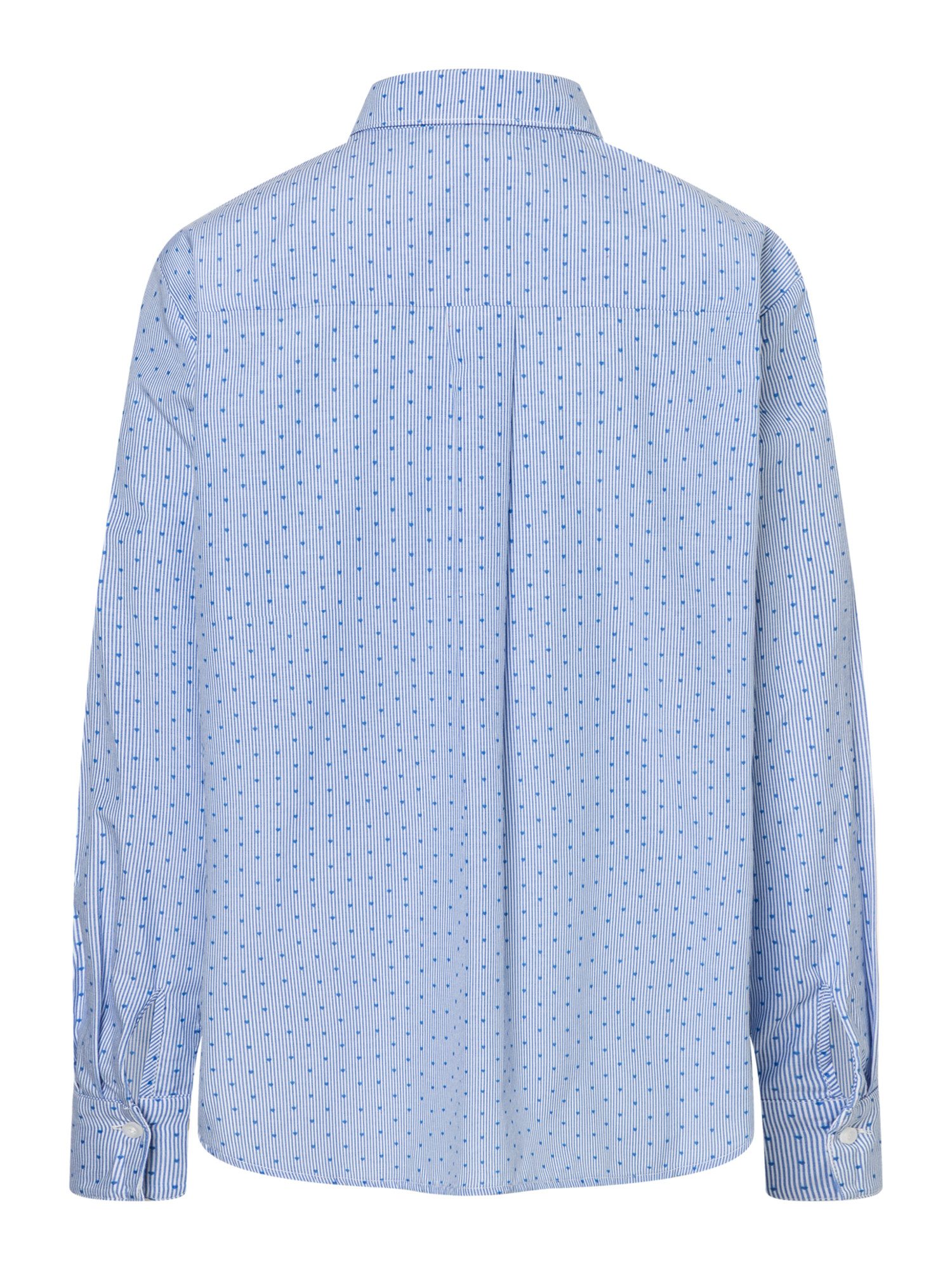 MORE&MORE Langarmbluse süße Langarmbluse, Herzchenprint