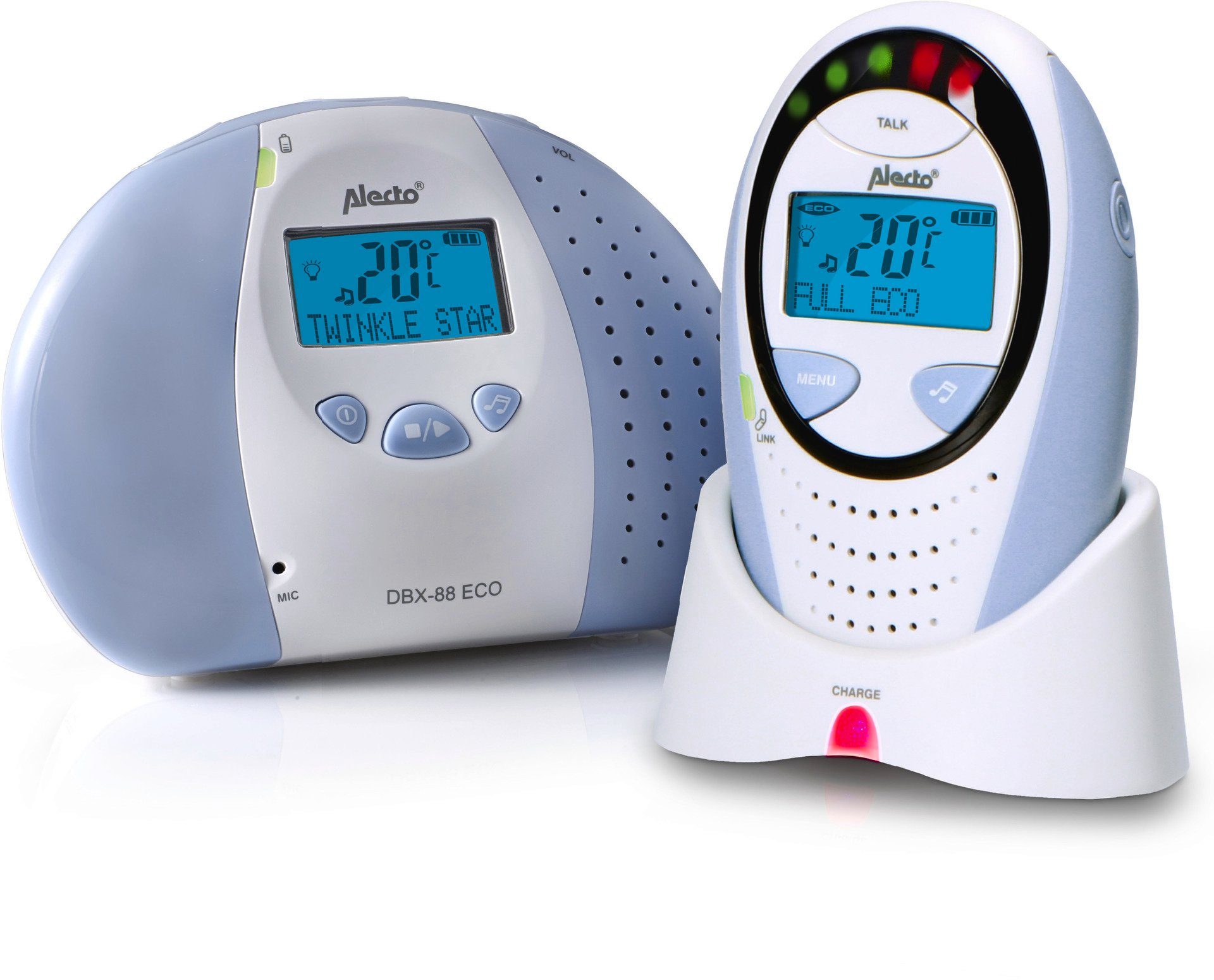 Babyphone DBX-88 ECO DECT Babyphone mit Display