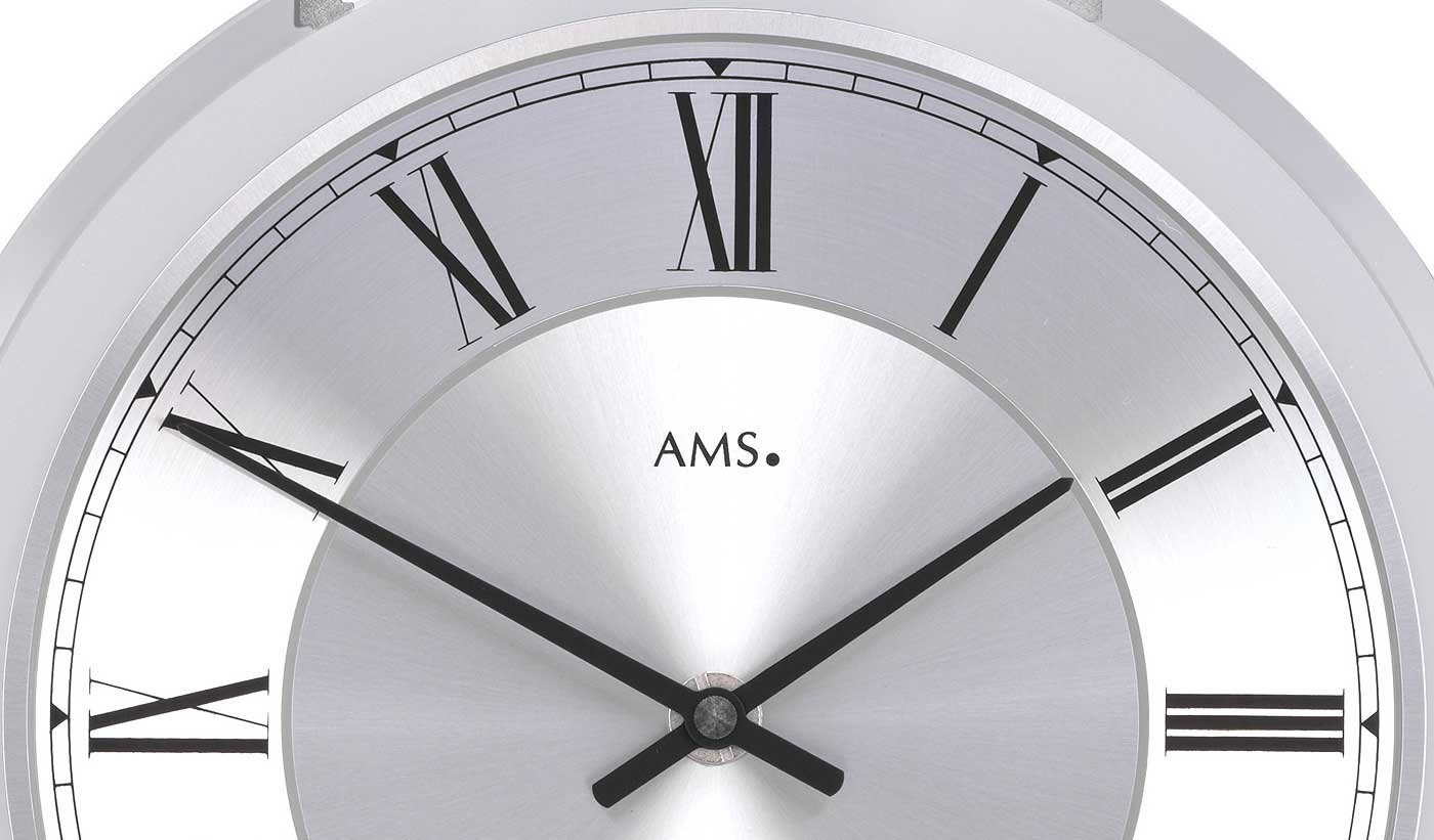 AMS Wanduhr Sondermodell mit Westminster Melodie röm. Zifferblatt