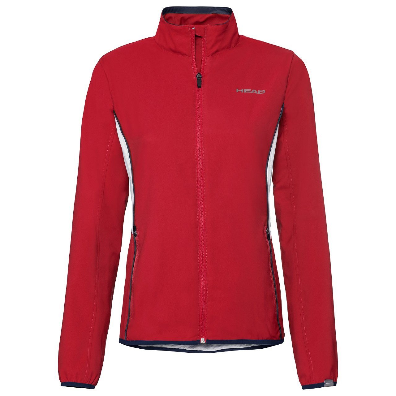Head Tennisjacke Club rot Damen