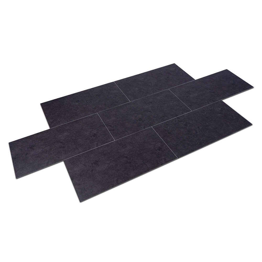 HOME DELUXE Vinylboden Vinylboden MANSKE - Schwarz Marmor, Designboden Selbstklebend Laminat 1m²