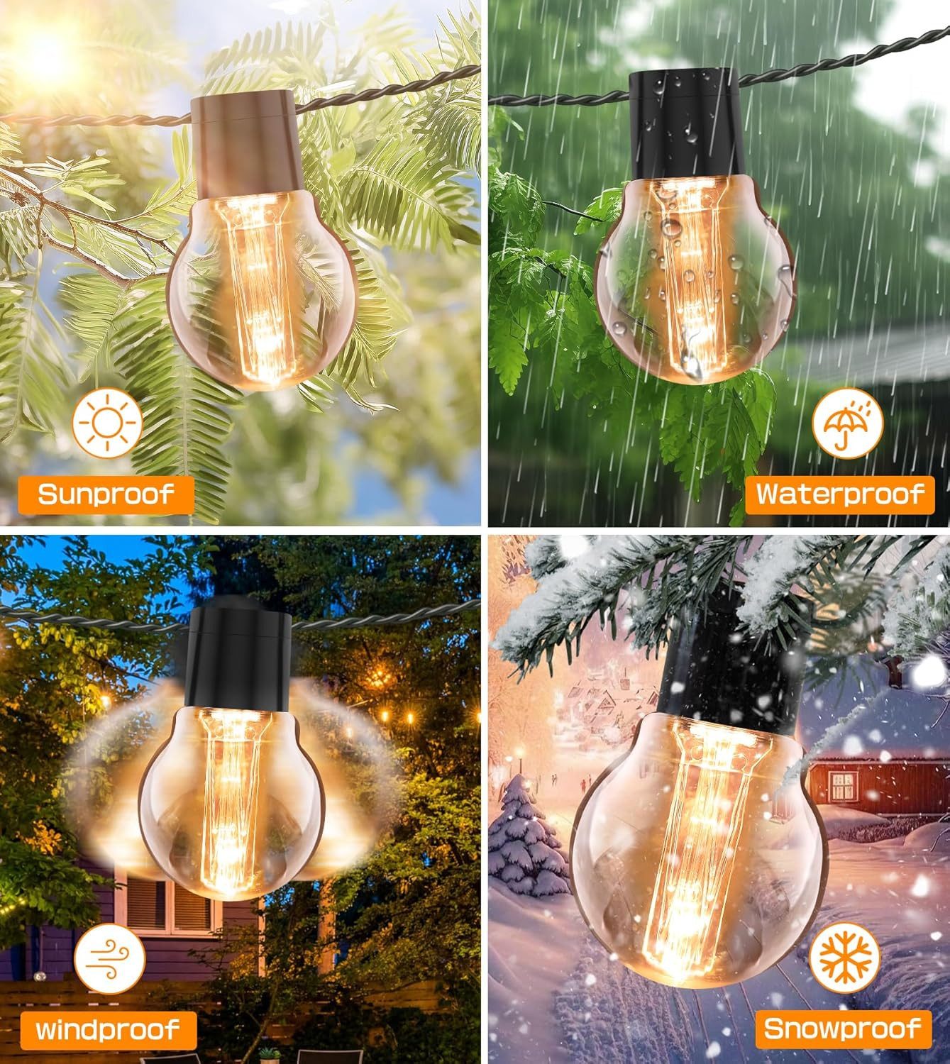 Daskoo LED Solarleuchte 14M G50 Solar günstig online kaufen