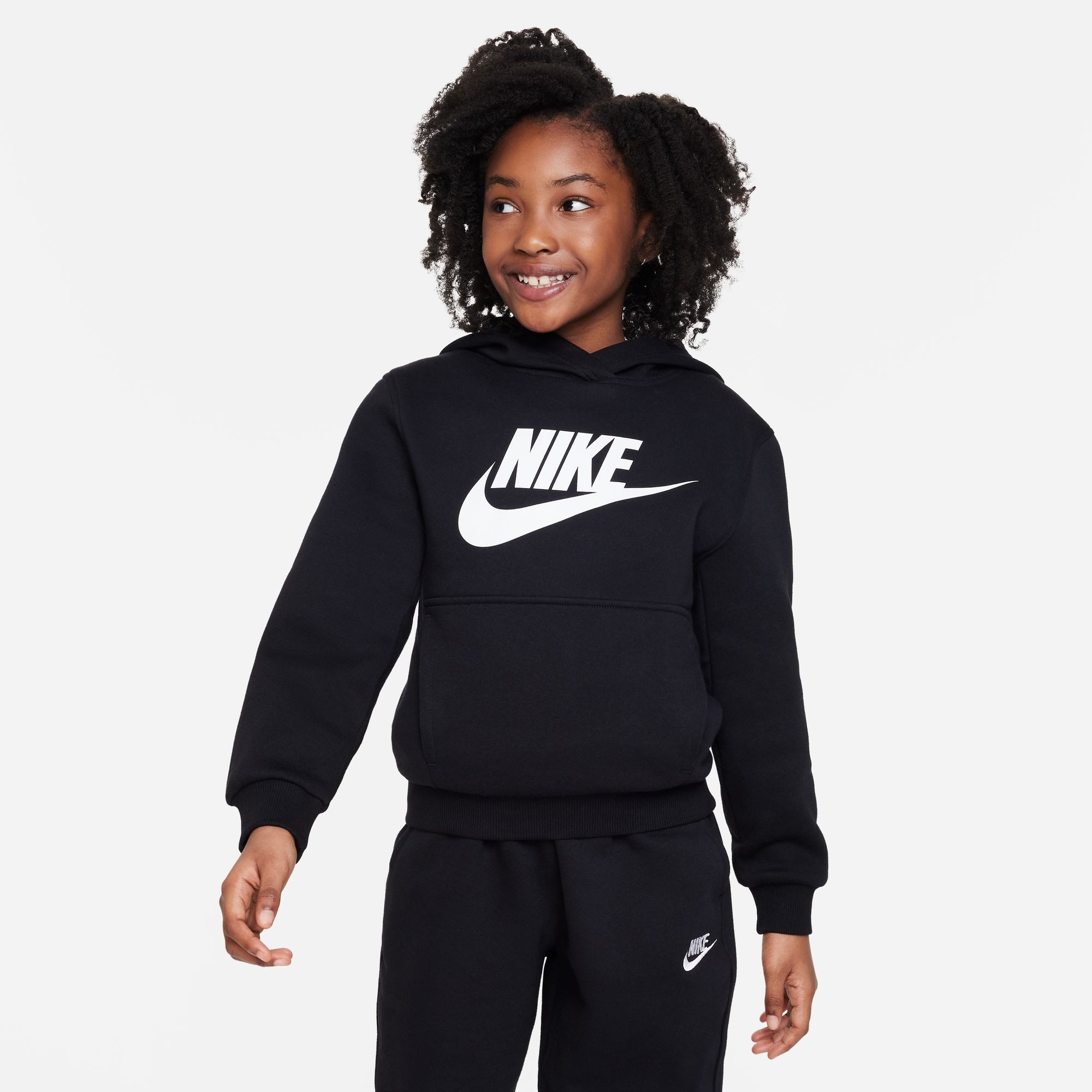 Nike Sportswear Kapuzenpullover Nike Kinder Kapuzenpullover Club Fleece Big Kids Hoodie FD2988