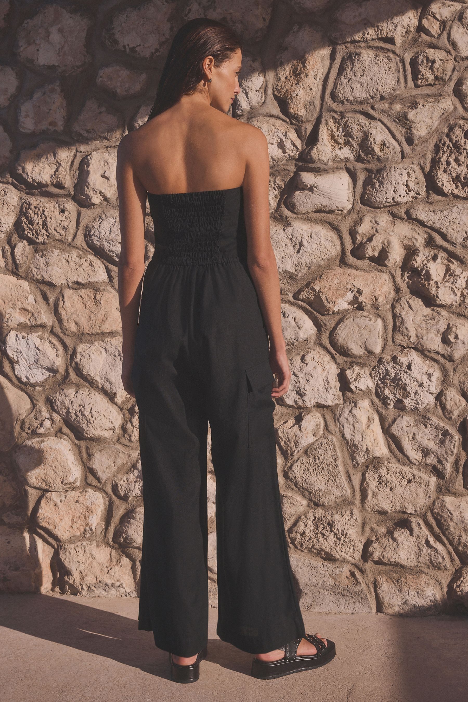 Next Jumpsuit Bandeau-Jumpsuit im Utility-Design (1-tlg) günstig online kaufen