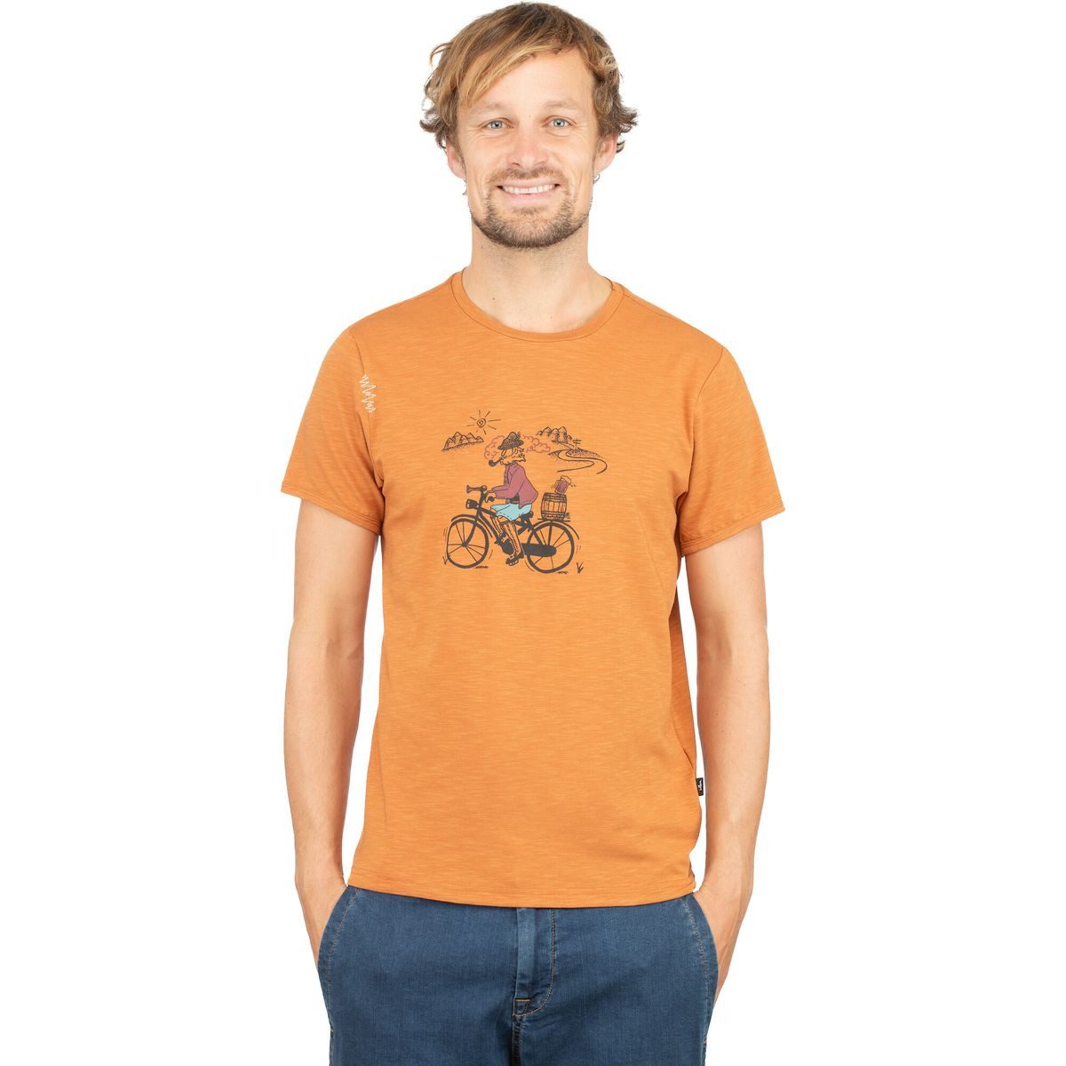 Chillaz Kurzarmshirt Tyrolean Trip Komfortables T-Shirt für aktive Tage, das Feuchtigkeit reguliert und