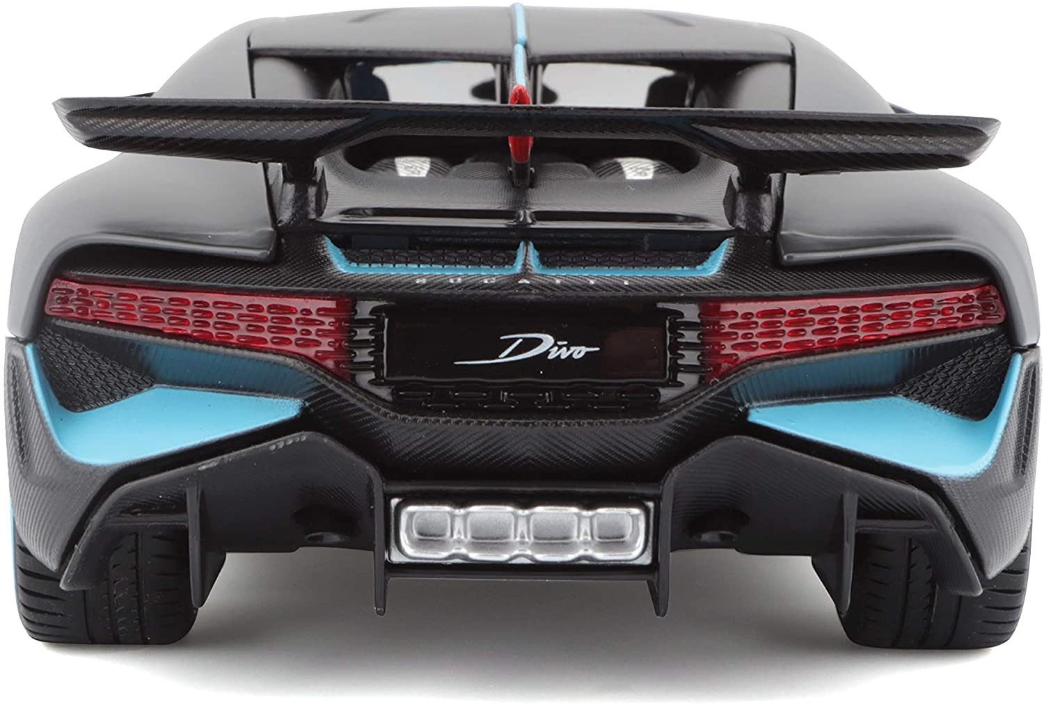Maisto® Modellauto Bugatti Divo (dunkelgrau), Maßstab 1:24, detailliertes Modell
