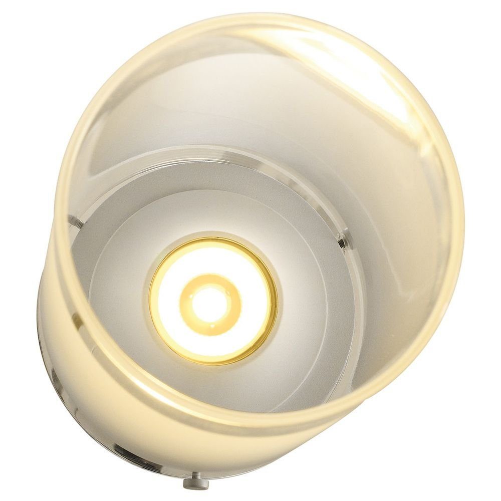 SLV LED Pendelleuchte Moderne weiß, LED, verbaut, 1 in Hängeleuchte, Leuchtmittel fest Ja, Pendelleuchte Pendelleuchte Lefa Pendellampe, LED warmweiss, keine Angabe, enthalten