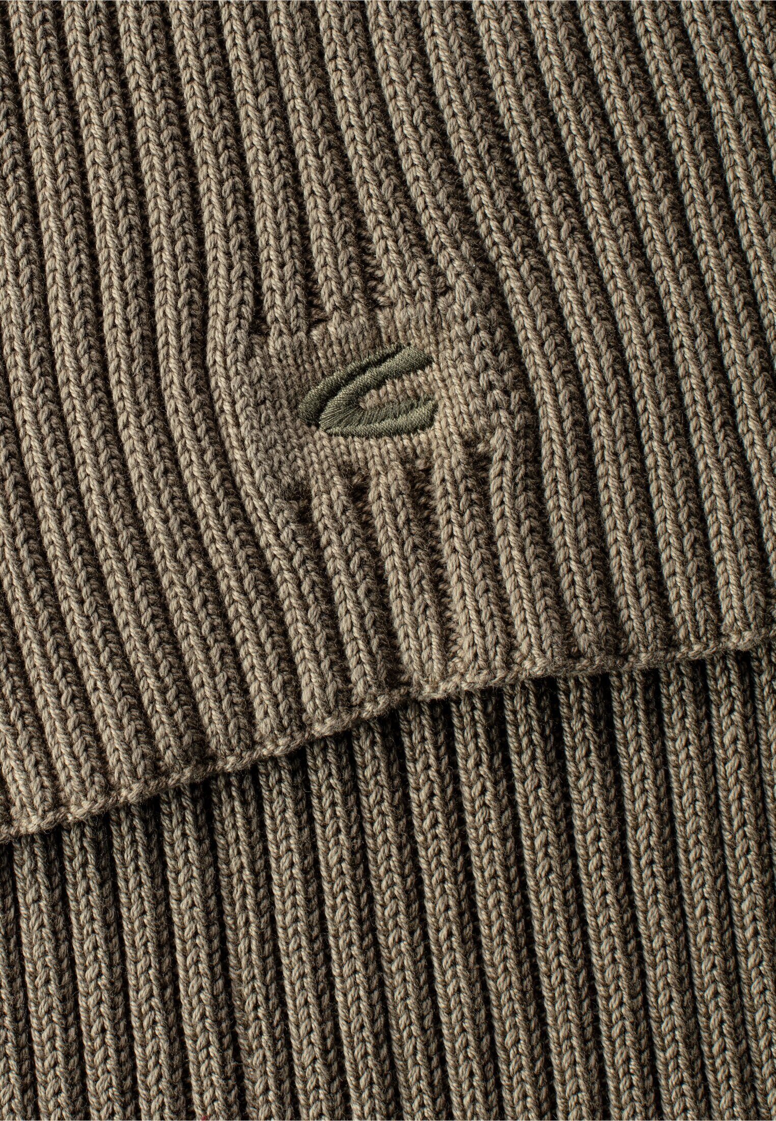 camel active Strickschal aus Organic Cotton
