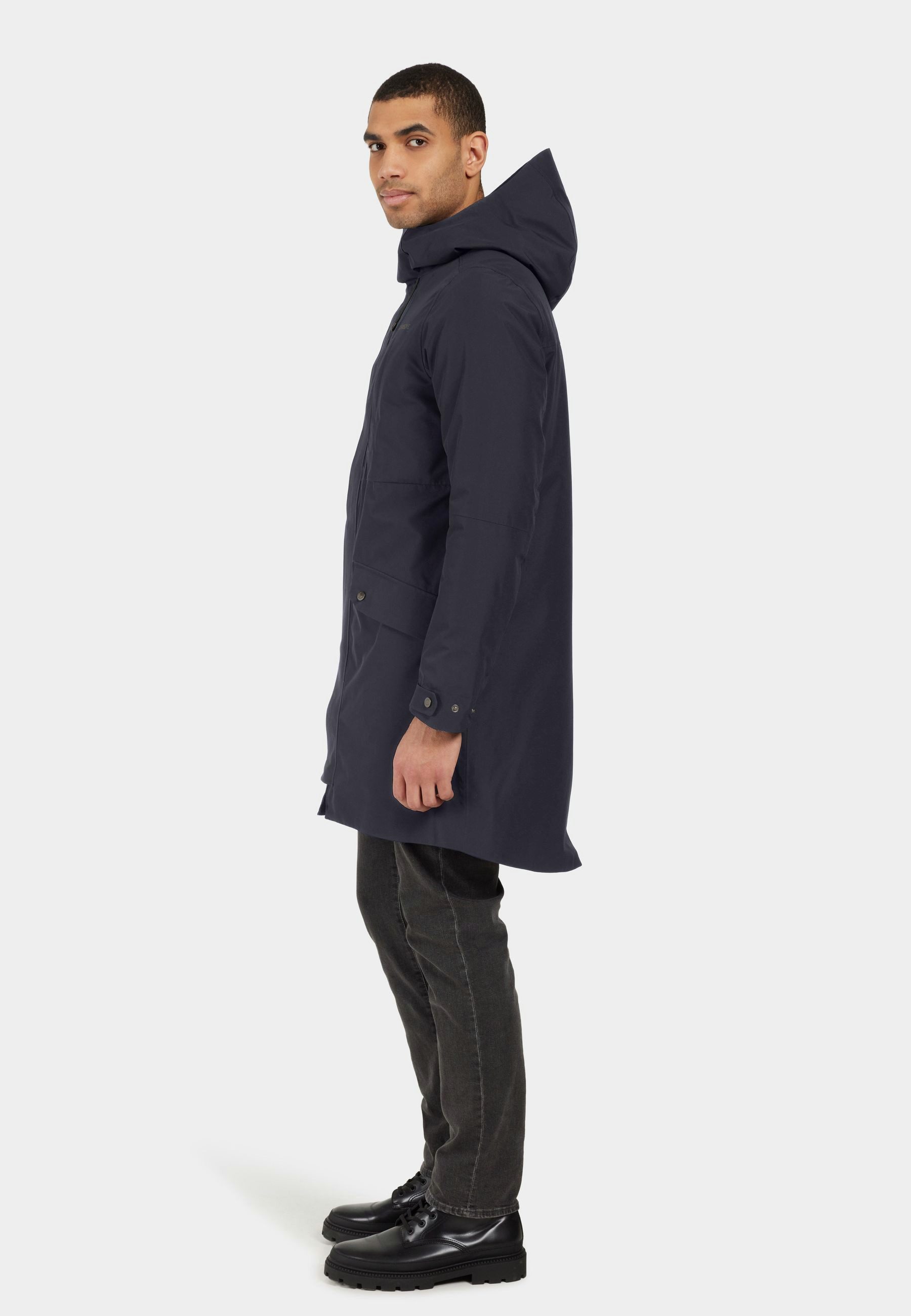Didriksons Funktionsparka Herren Winterjacke Winterparka Wasserdicht FALKE mit Kapuze mit Taschen