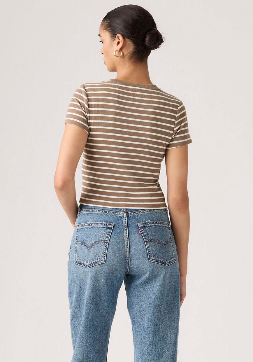 Levi's® T-Shirt ESSENTIAL SPORTY TEE Feinripp- Qualität