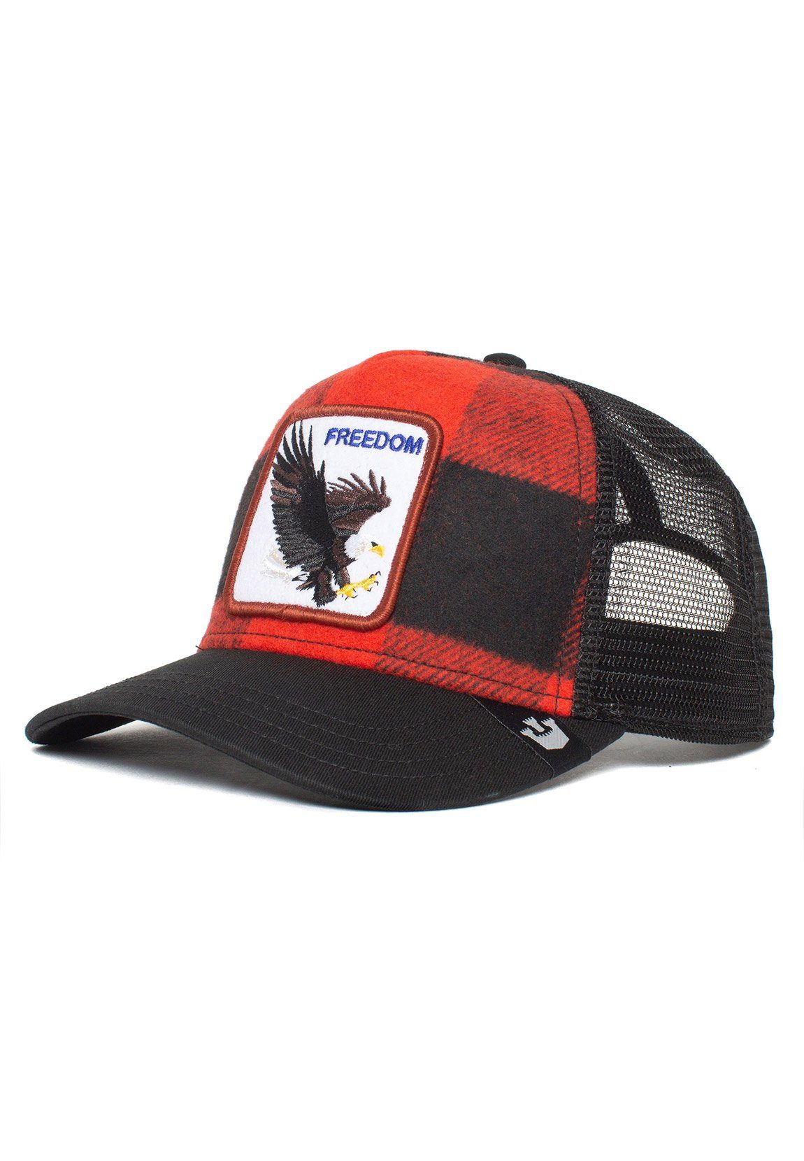 Trucker Cap Goorin Bros. Trucker Cap Ski Free Red Schwarz Rot