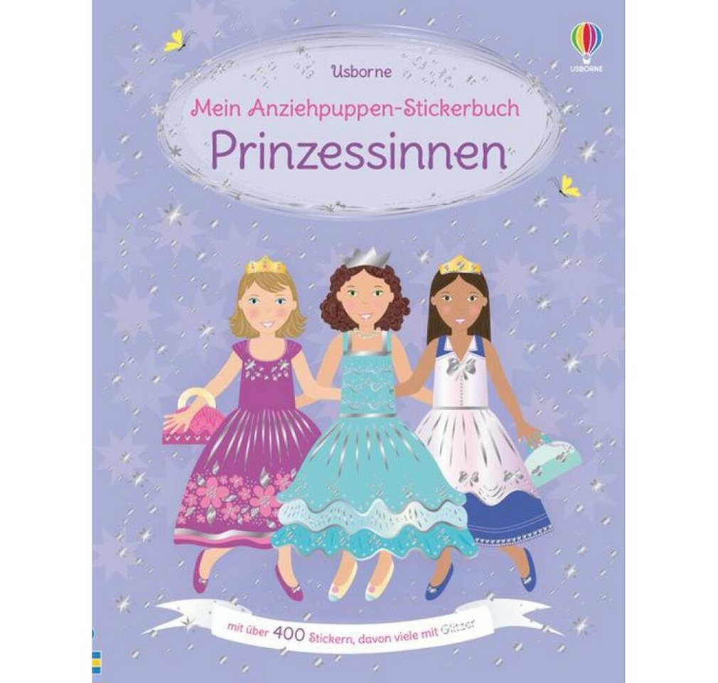Thumbnail - DTV Etiketten Anziehpuppen-Stickerbuch - Prinzessin