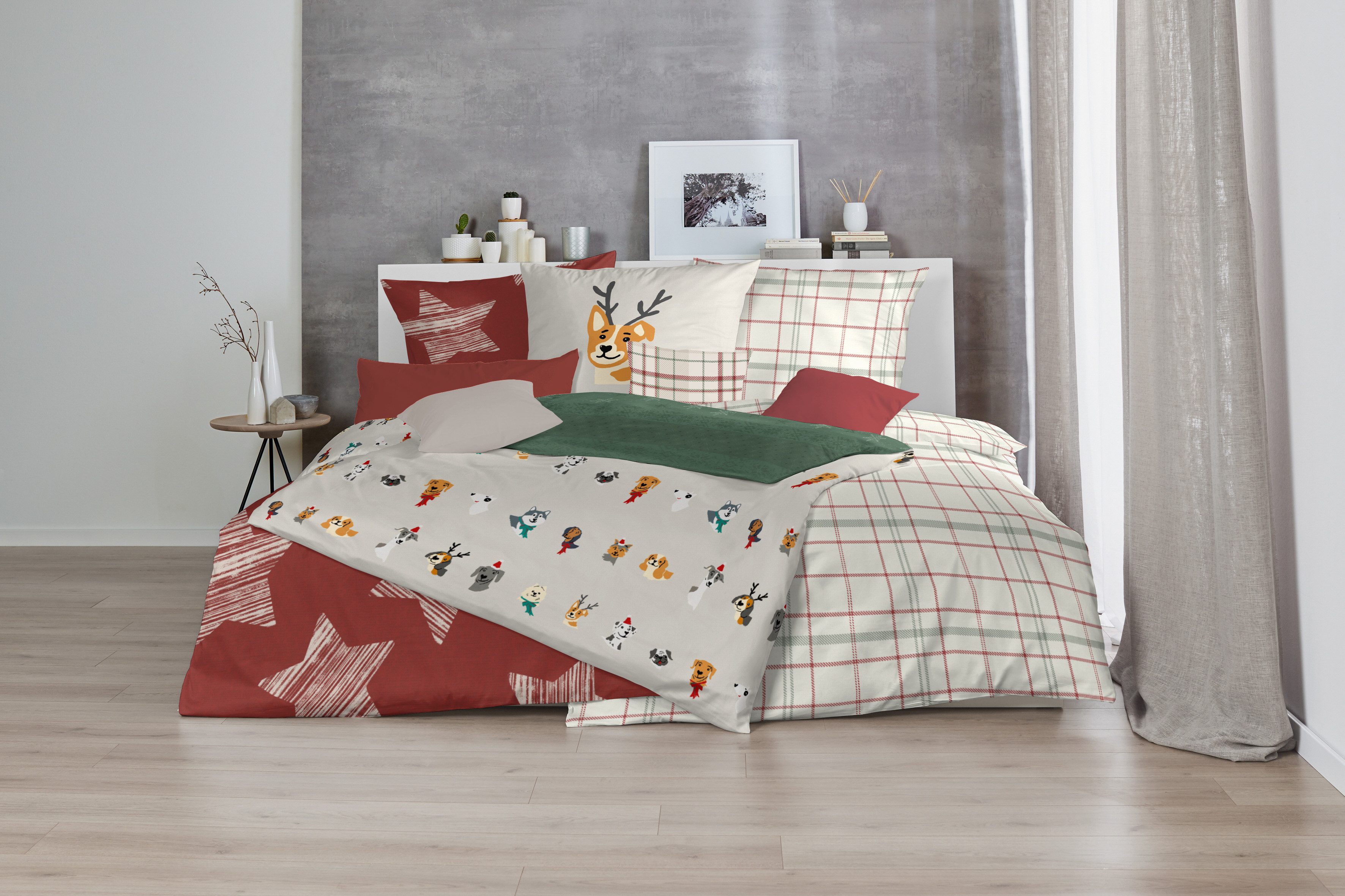 Primera Bettwäsche Feinbiber-Bettwäsche, Feinbiber, 2 teilig, günstig online kaufen