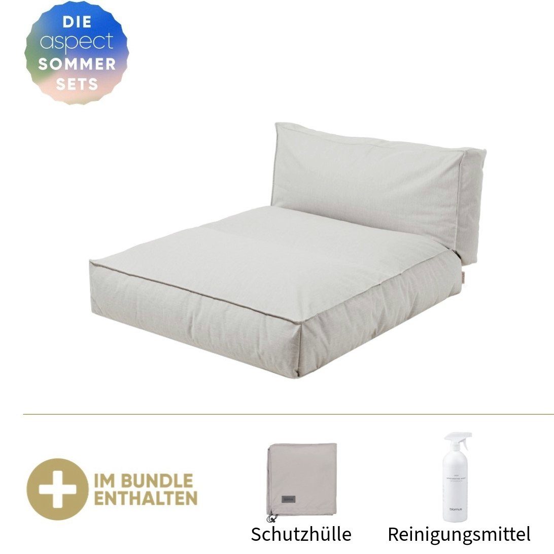 blomus Loungesofa Blomus Bett STAY Cloud, inkl. GRATIS Schutzhülle & Reinigungsmittel