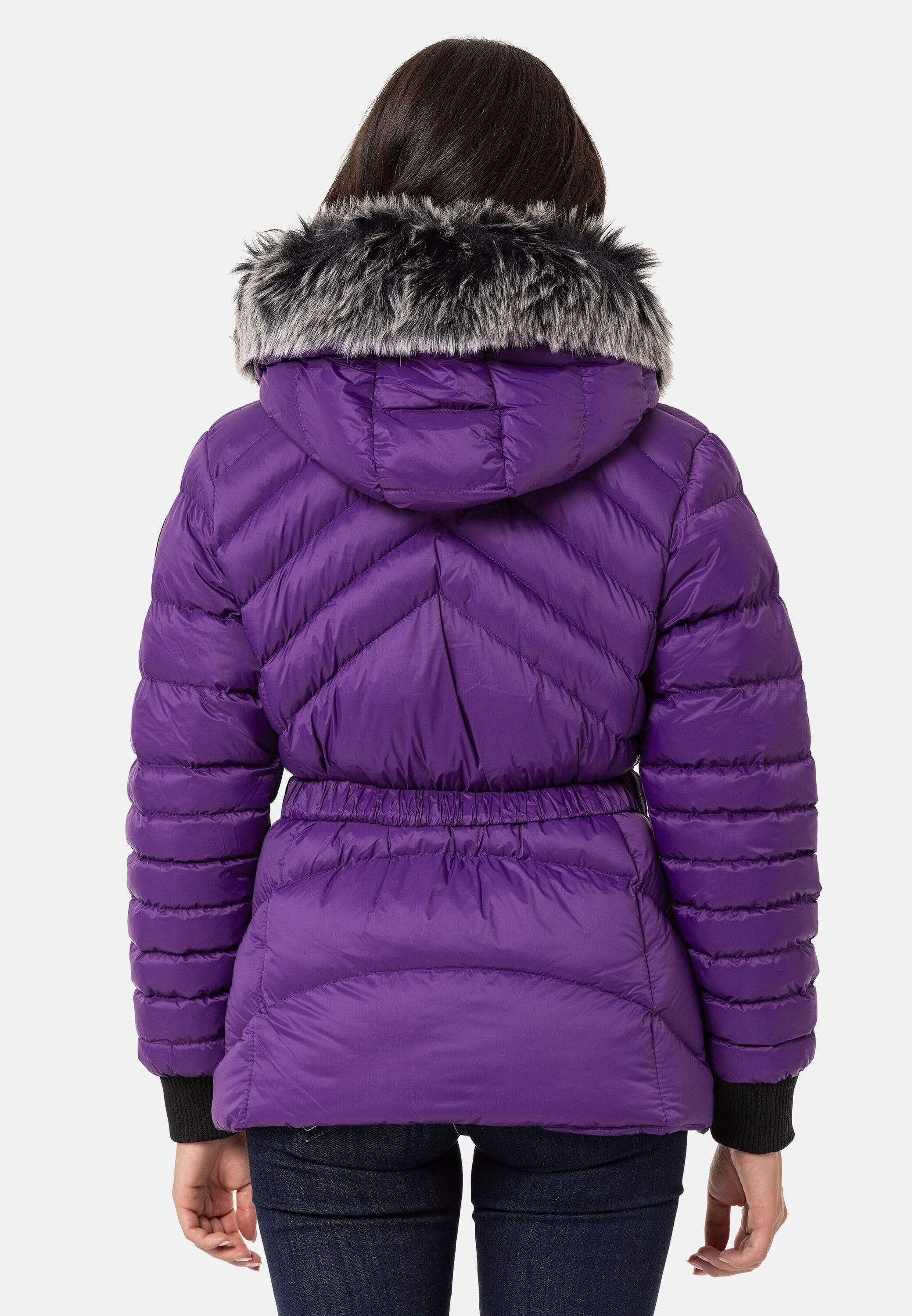 Cipo & Baxx Winterjacke Jacken mit Kapuze, WM132 – Bild 2 von 5