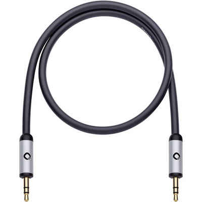 Oehlbach »iConnect 3.5 mm Klinke auf 3.5 mm Klinke,1.5 m« Audio- & Video-Kabel, (1.50 cm), Audio Anschlusskabel