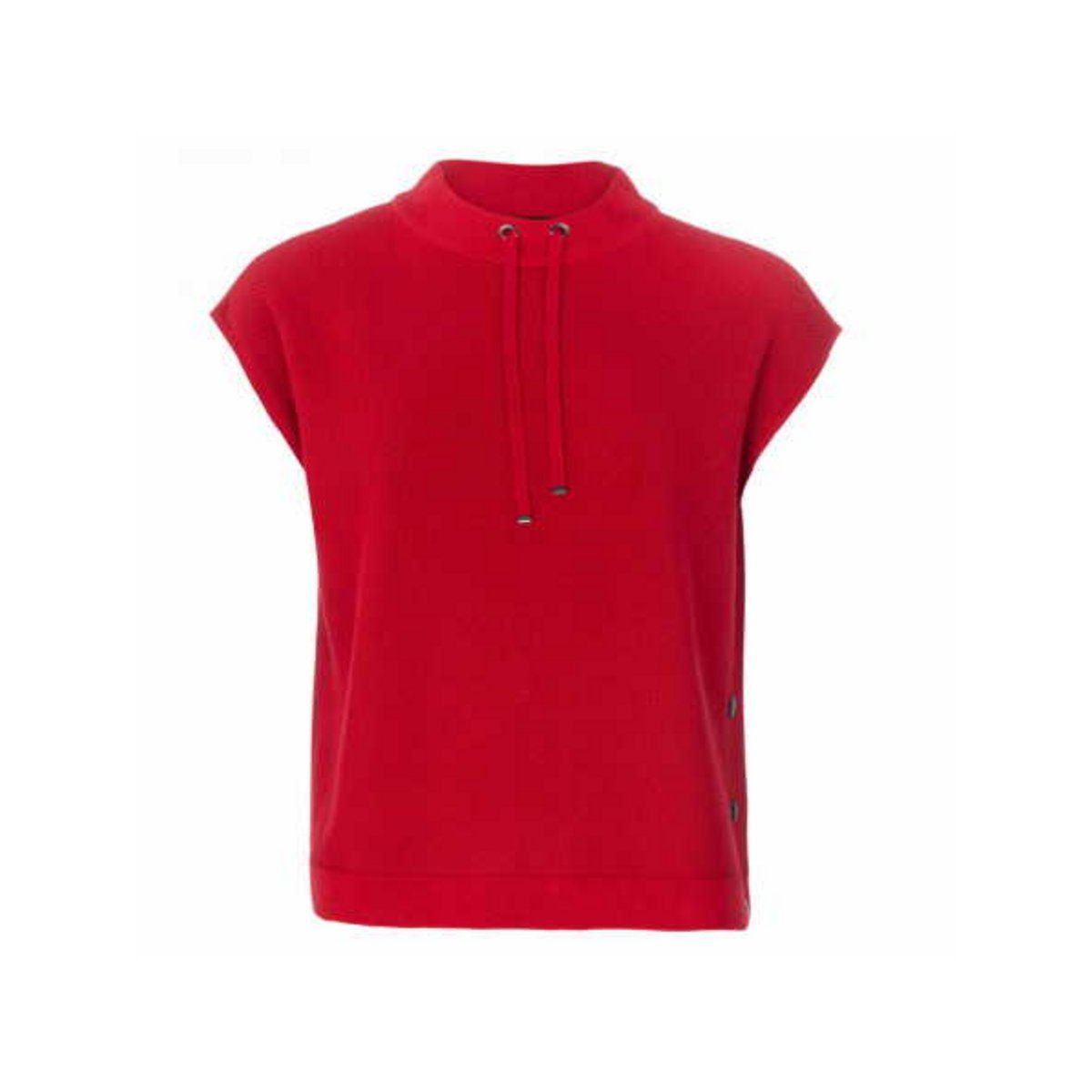 Rabe Kurzarmpullover rot (1-tlg)