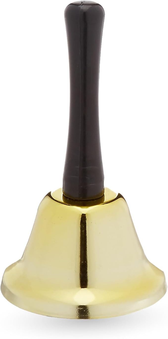 Kostüm Weihnachtsglocke - Nikolausglocke Gold - Nikolaus Kostüm Accessoire