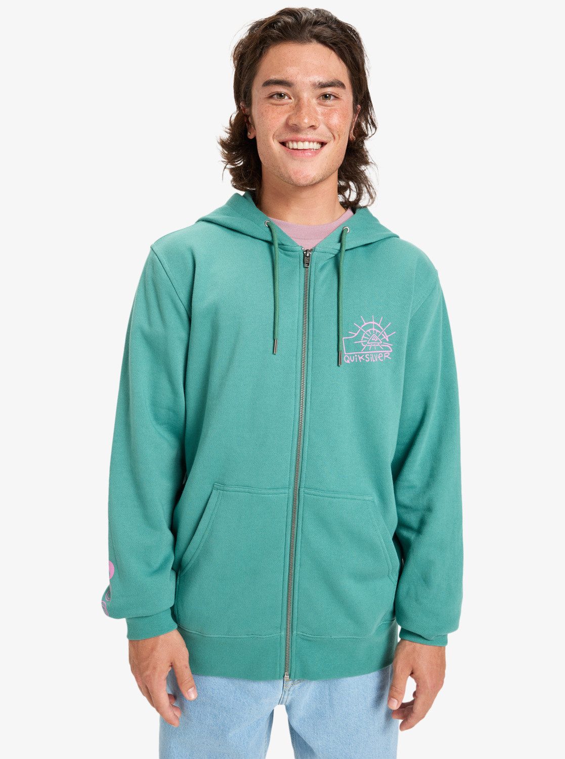 Quiksilver Funktions-Kapuzensweatjacke