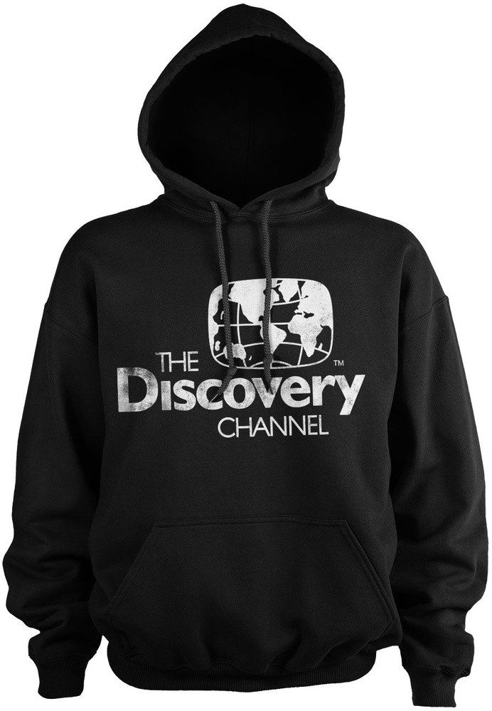 Discovery Hoodie Distressed Logo Hoodie