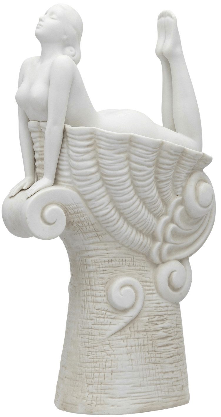 Xlmoebel Gartenbrunnen Steinguss-Figur "Fontaine" – Wetterfeste Teichfigur für den Garten, (Artikel s201108), Hergestellt in Europa