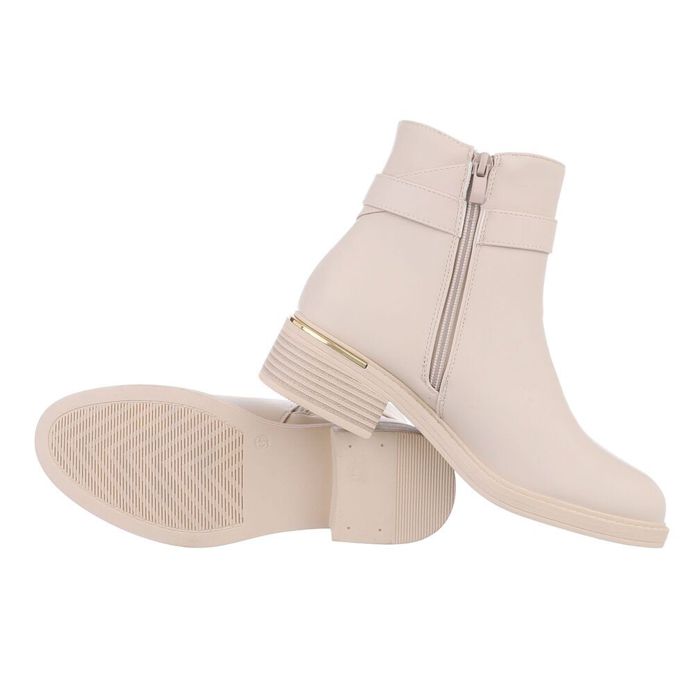 Ital-Design Damen Freizeit Stiefelette (84206716) Blockabsatz günstig online kaufen