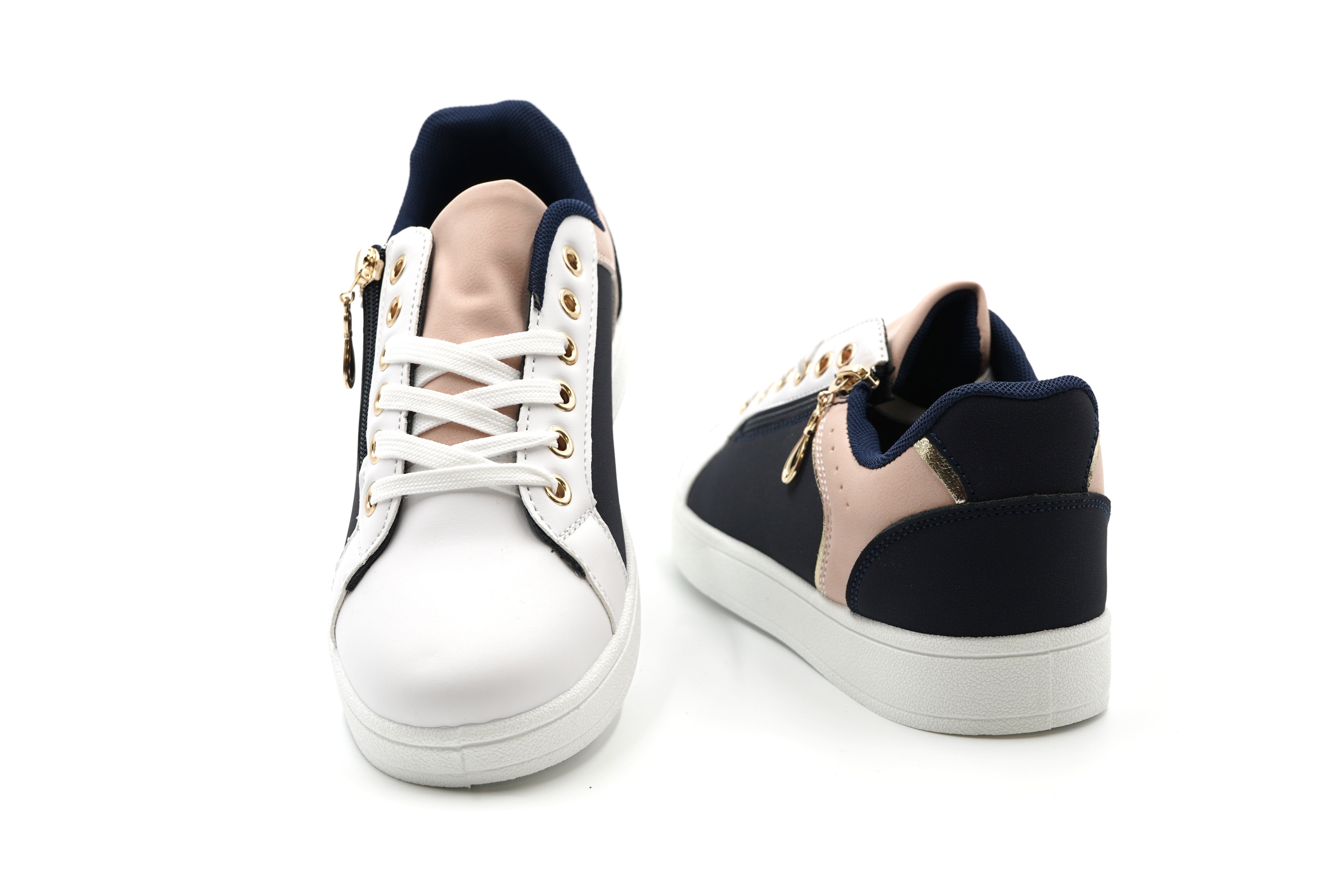 Sonderpostendiscount Damensneaker YY-160 Dark/Blue Sneaker