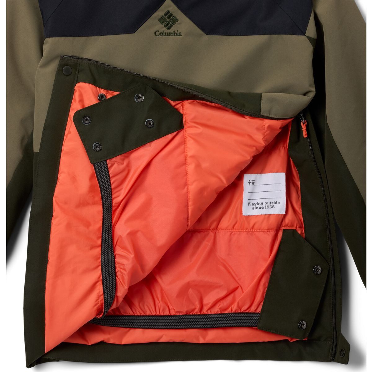 Columbia Hardshelljacke Youth Unisex Coreshot Waterproof Hooded Anorak Vielseitiger Anorak für Kinder, der wasserdicht, atmungsaktiv und