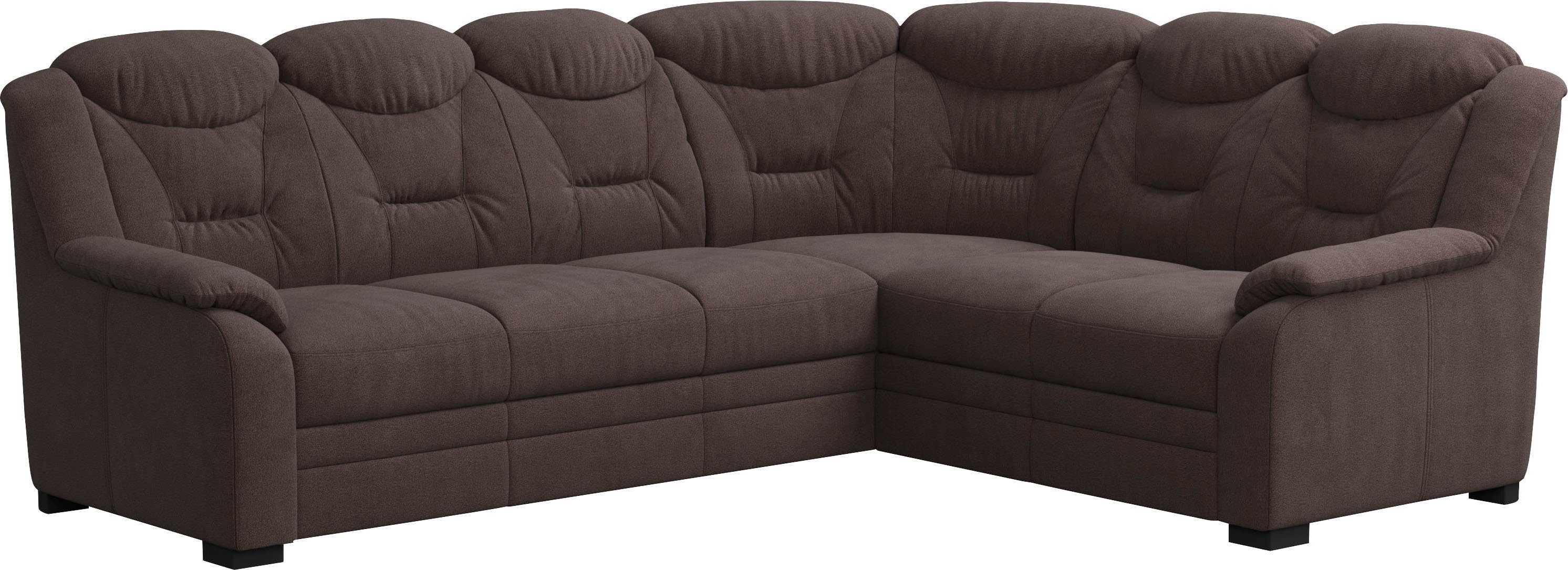 COTTA Ecksofa Marcus L-Form, wahlweise mit Bettfunktion & Stauraum